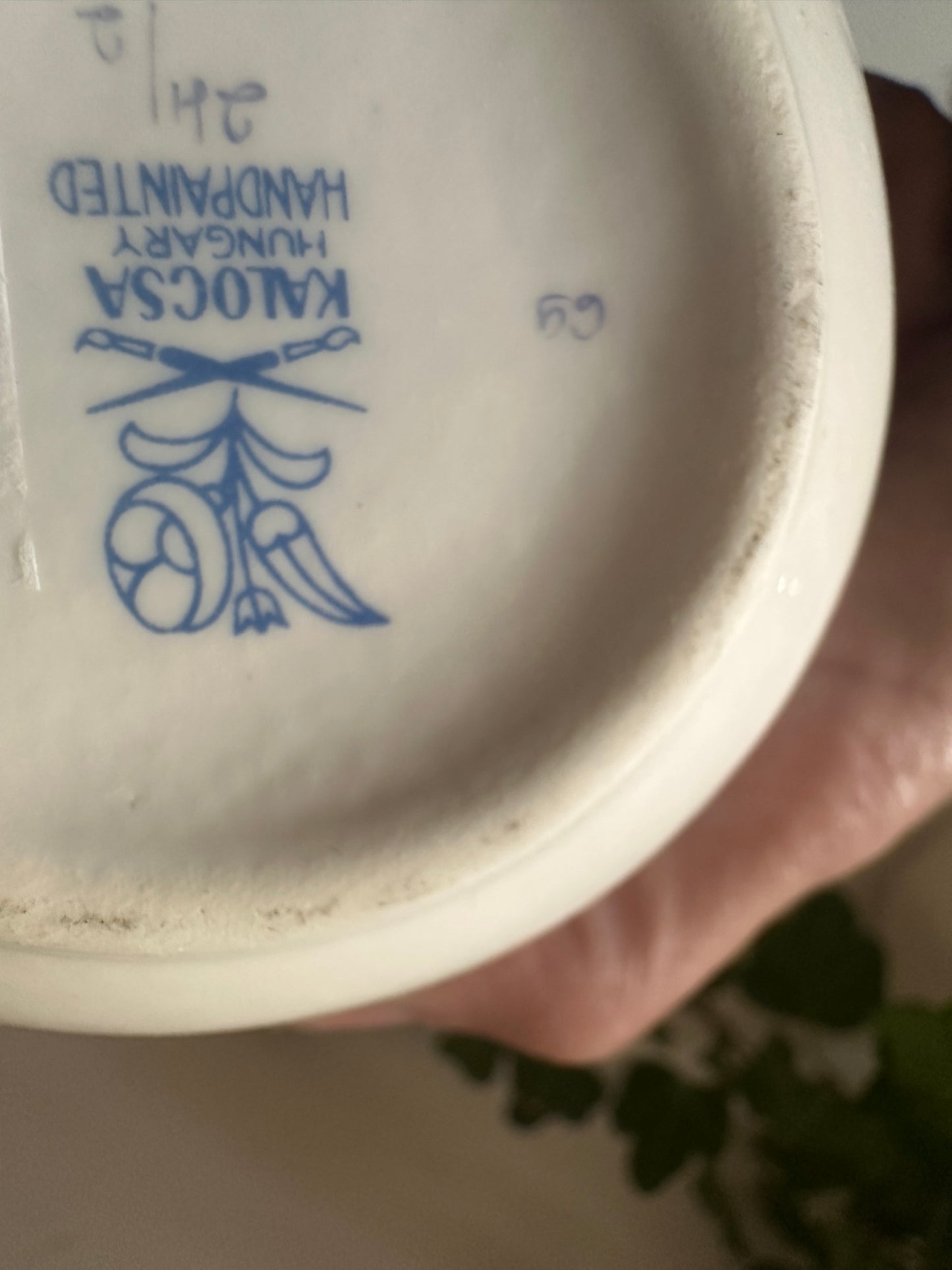 Porseleinen bewaardoosje