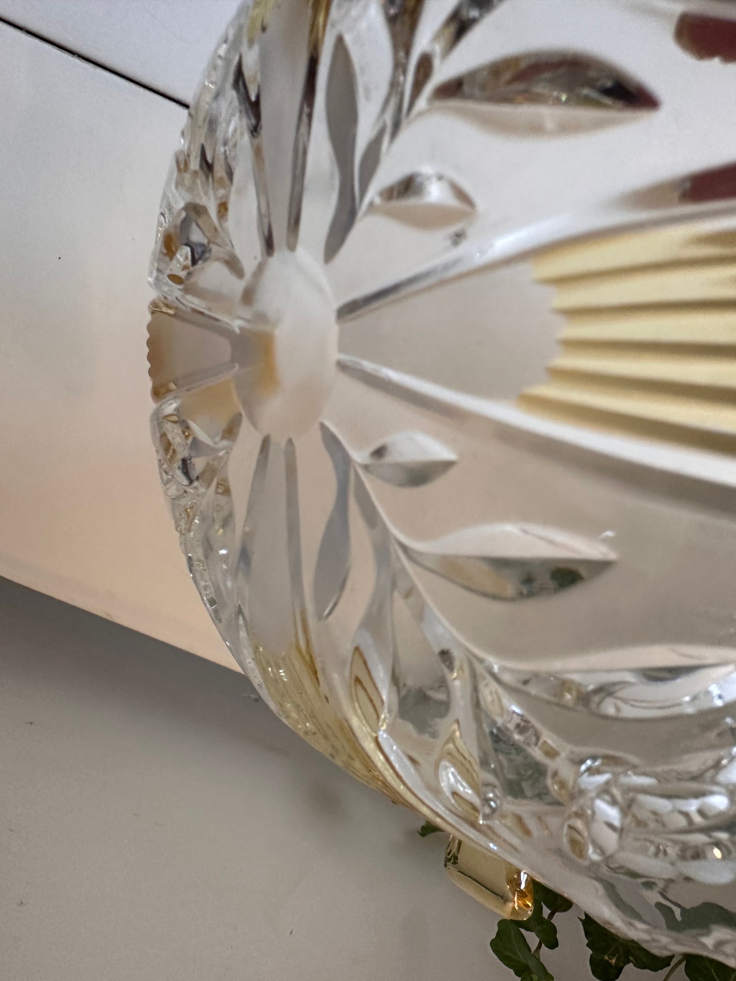 Art Deco glazen schaaltje