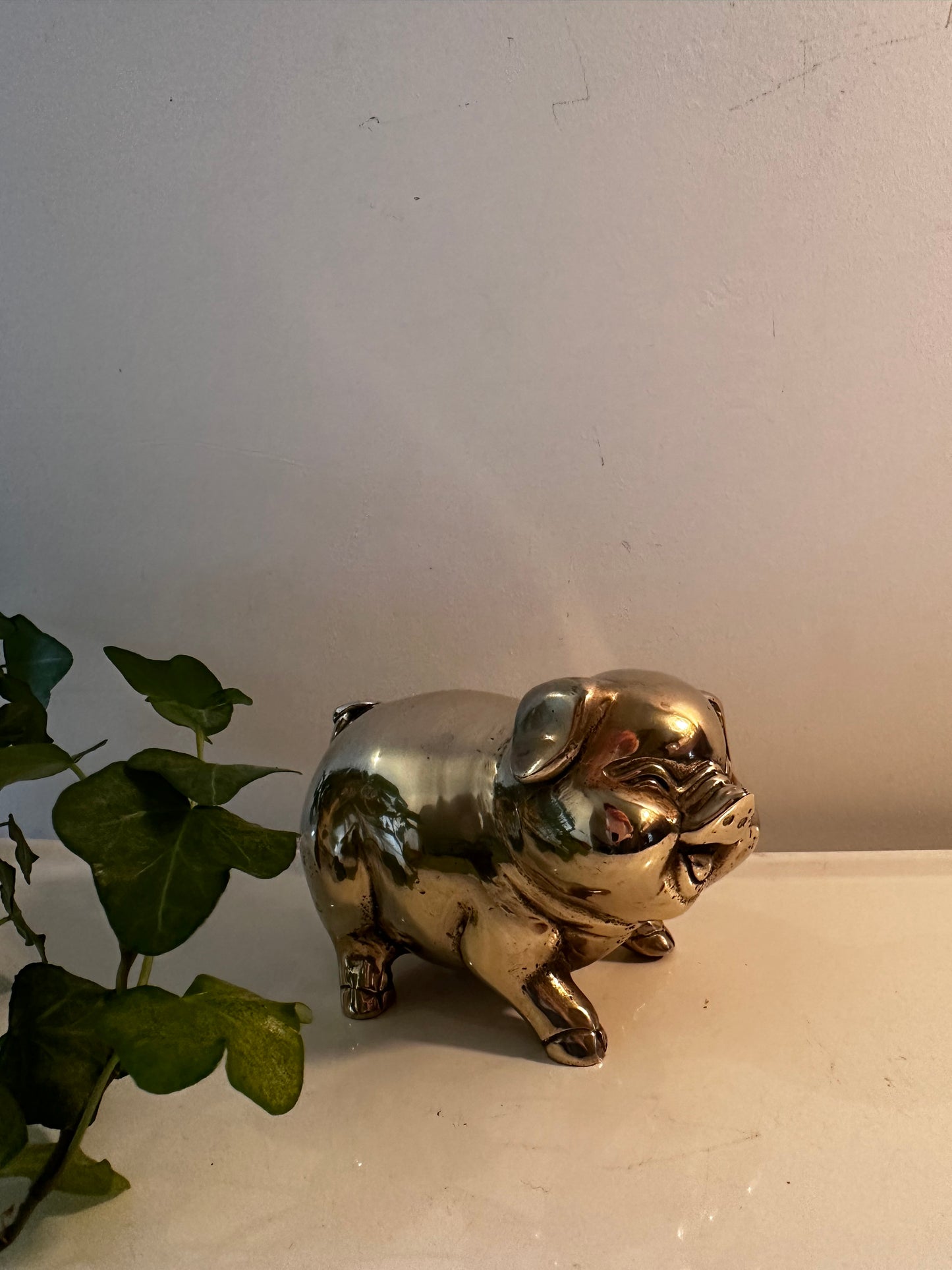 Messing vintage varkentje