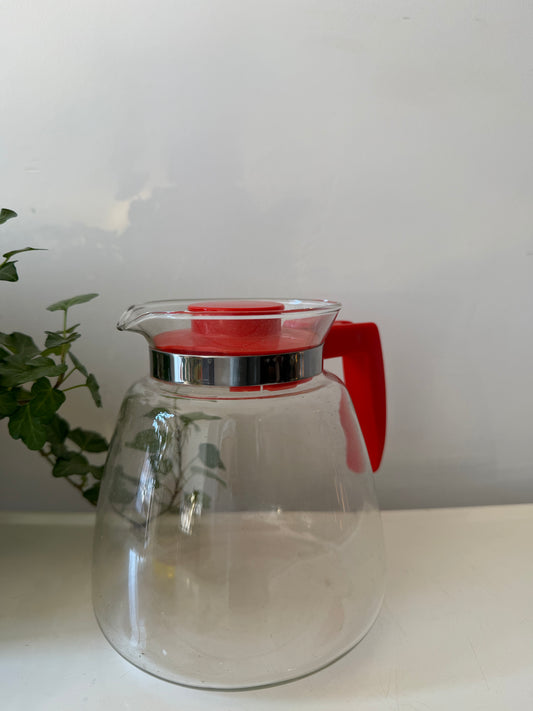 Jaren 70 Glazen koffie/thee kan