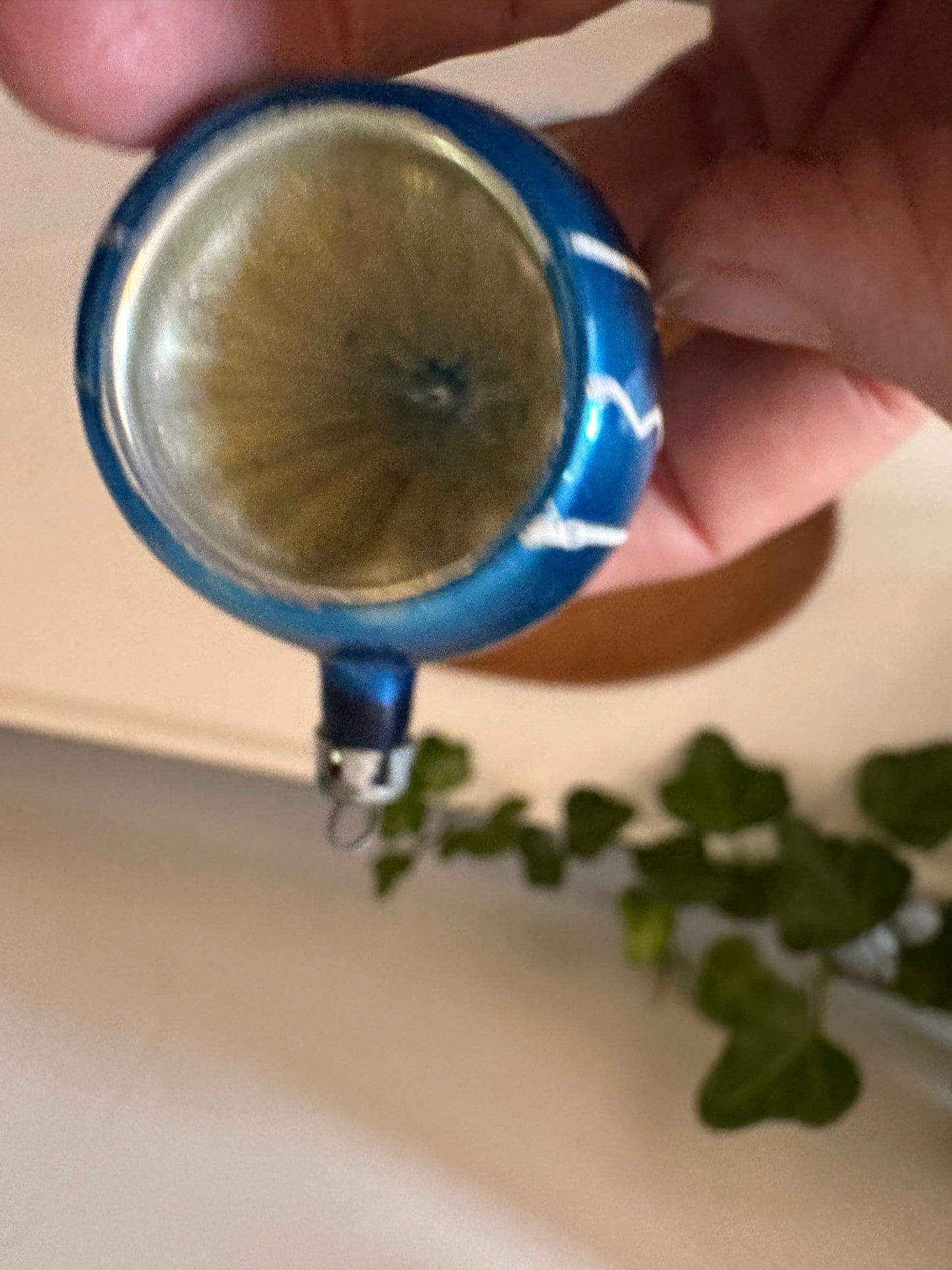 Vintage kerstbal jaren 50/60