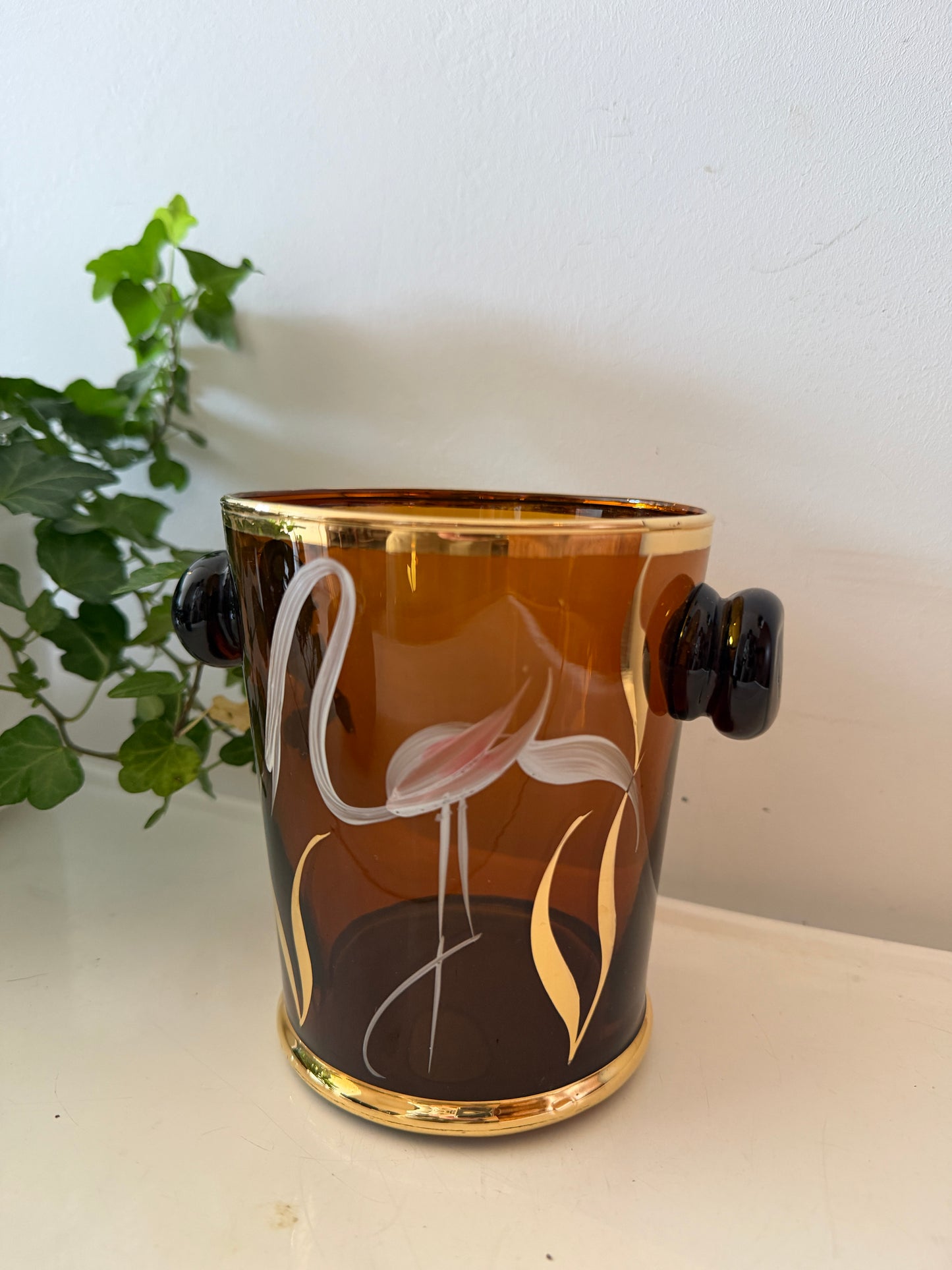 Art Deco glazen IJsemmer