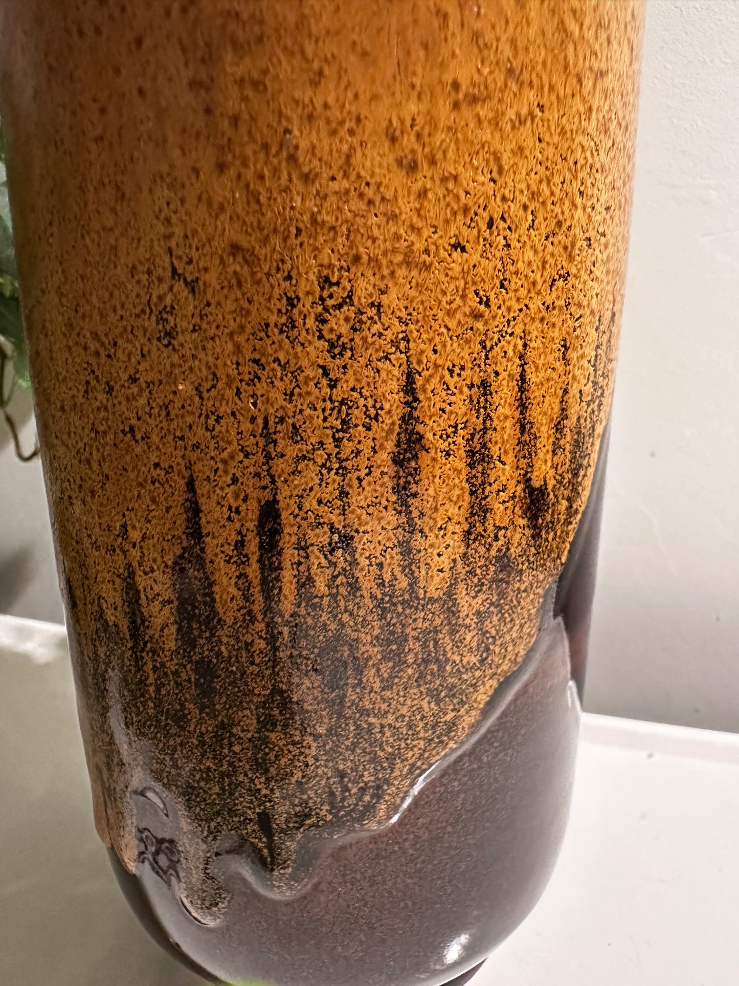 Jaren 70 vintage vaas