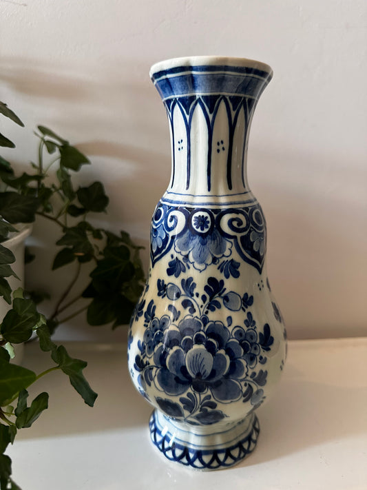 Delftsblauw vintage vaas