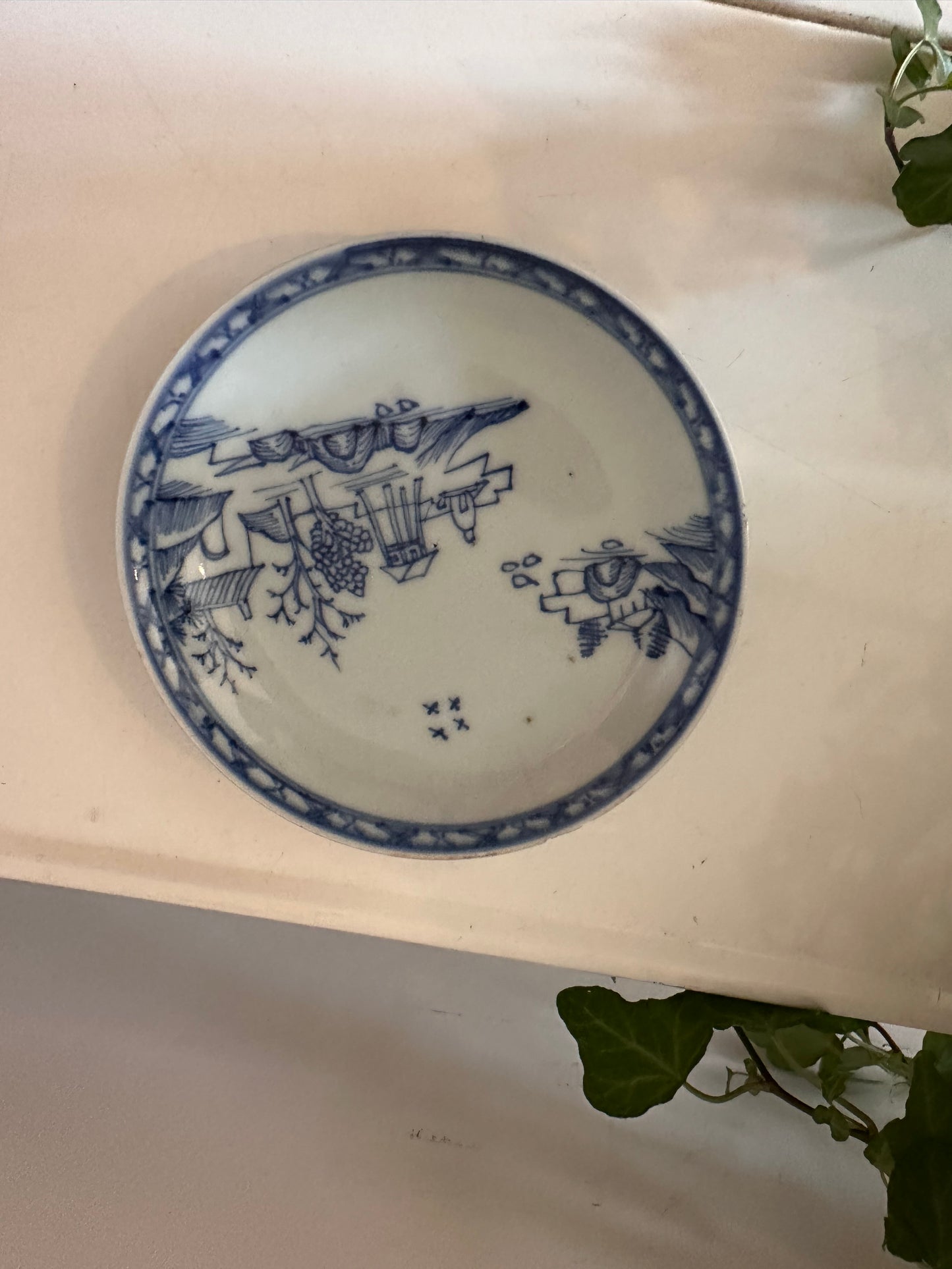 Chinees kommetje met schoteltje