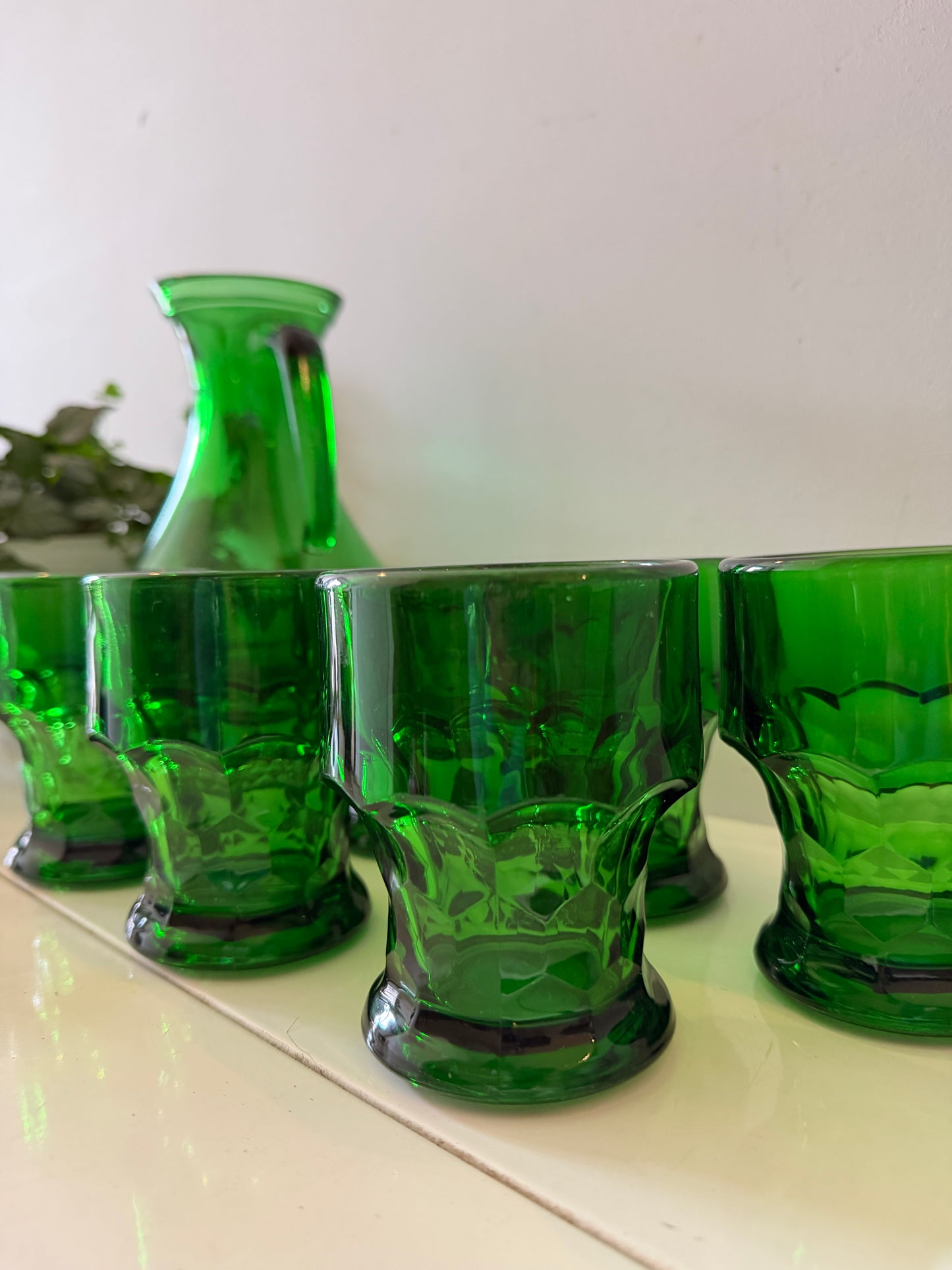 Italian vintage Bormioli set