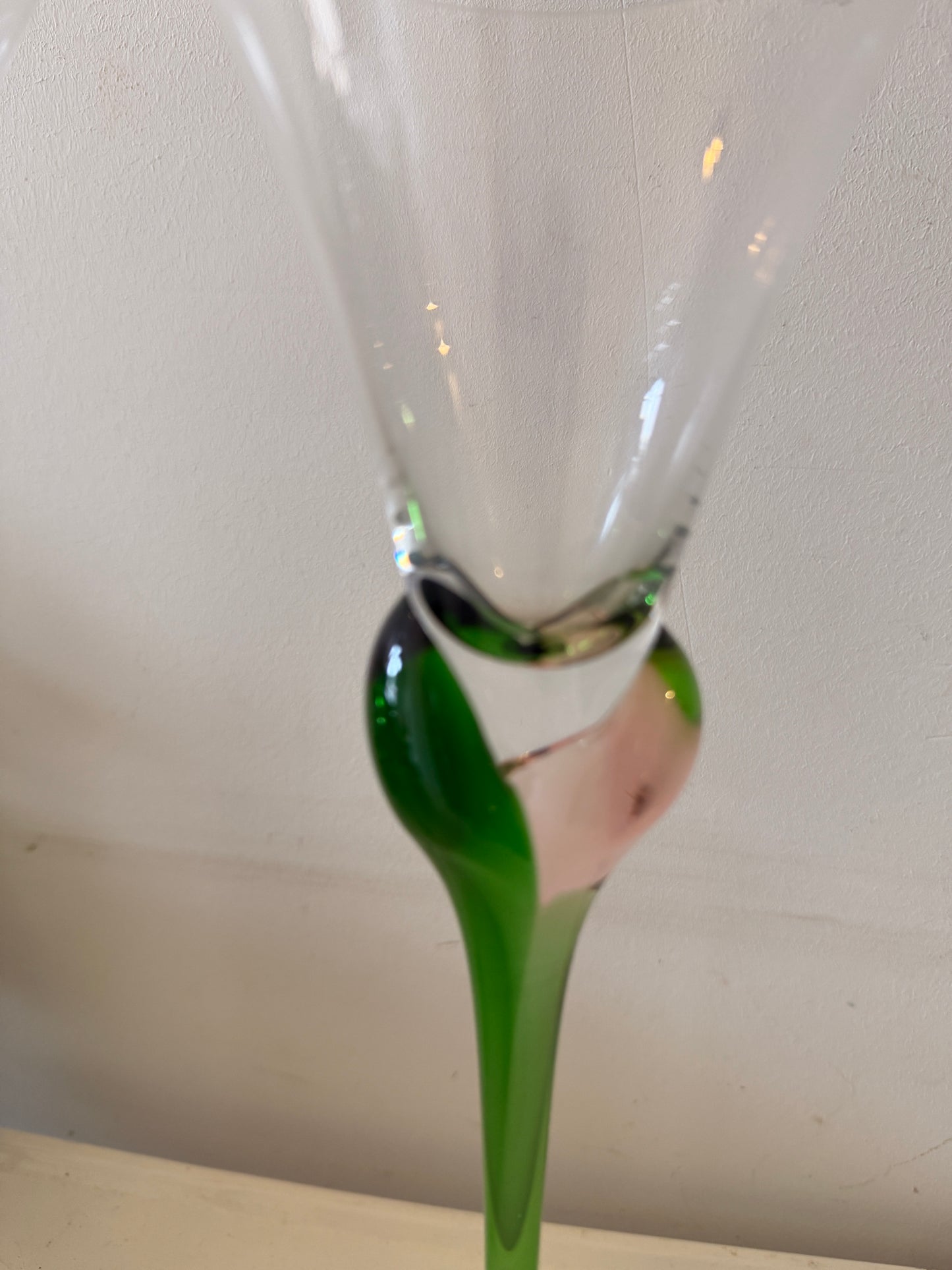 Boheems Kristal Tulip Champagne flutes