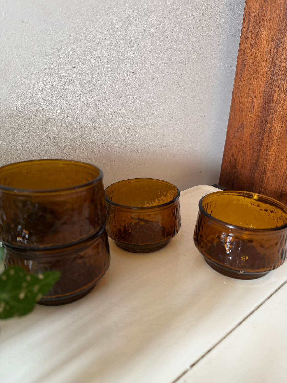 Set van 4 schaaltjes siërra arcoroc mid century