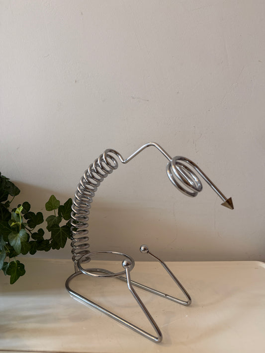 Chrome Wine Holder & Pourer