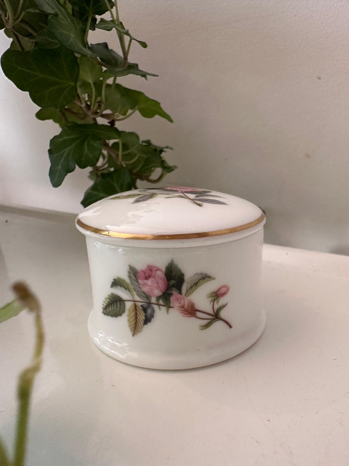 Wedgwood bewaardoosje porselein