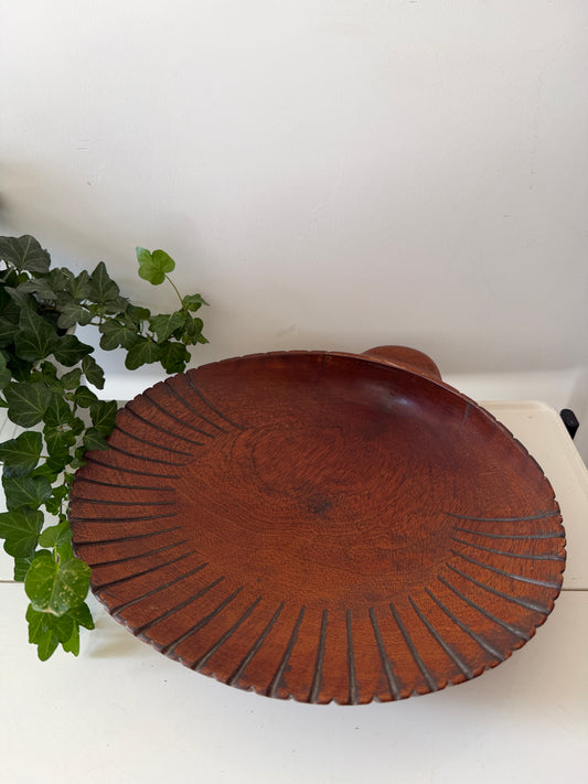 Teak houten Serveerschaal