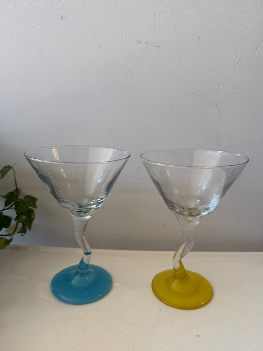 Libbey Watusi Martini glazen