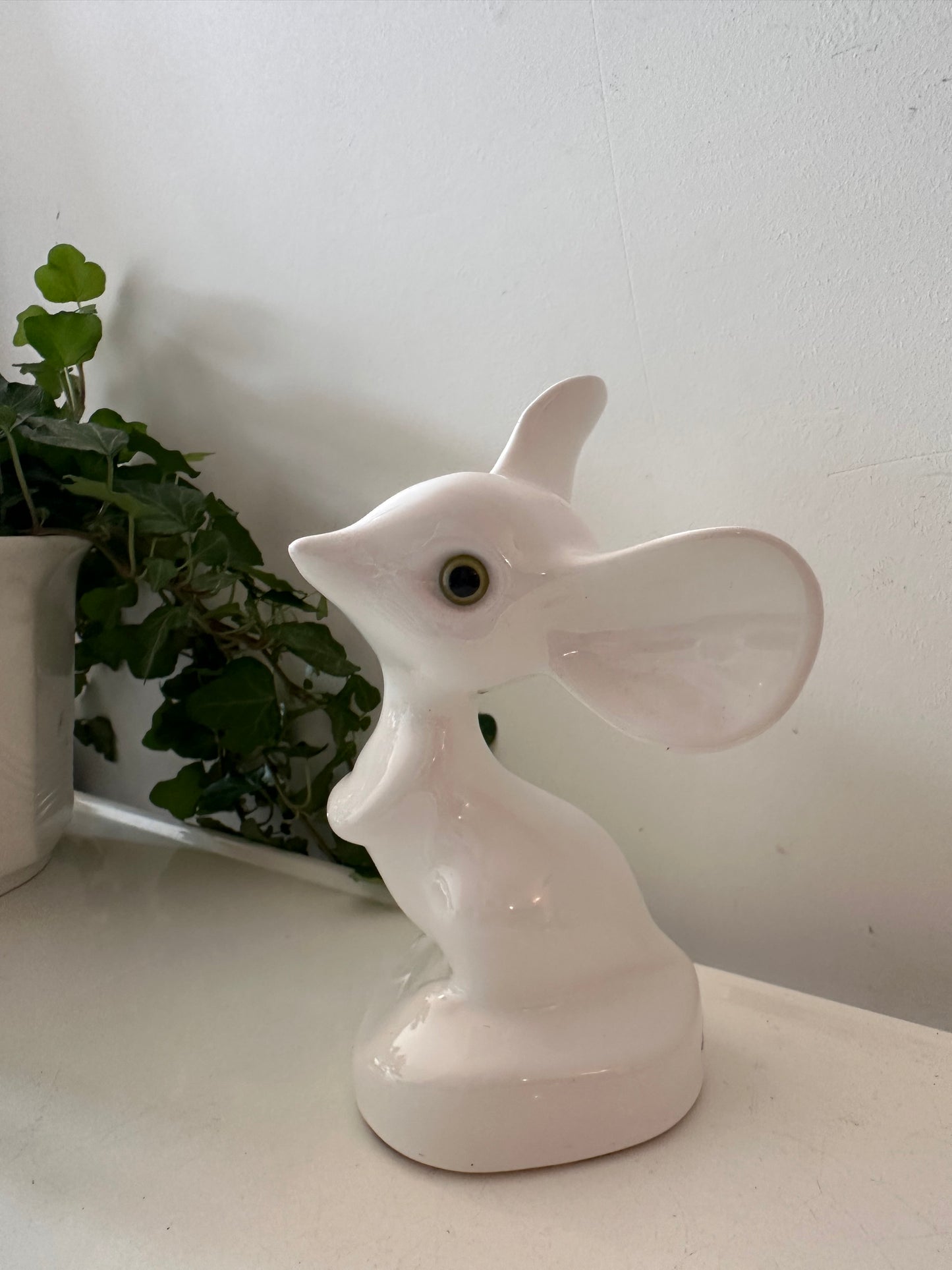 Keramieken beeldje van muisje jaren 60/70 Italië