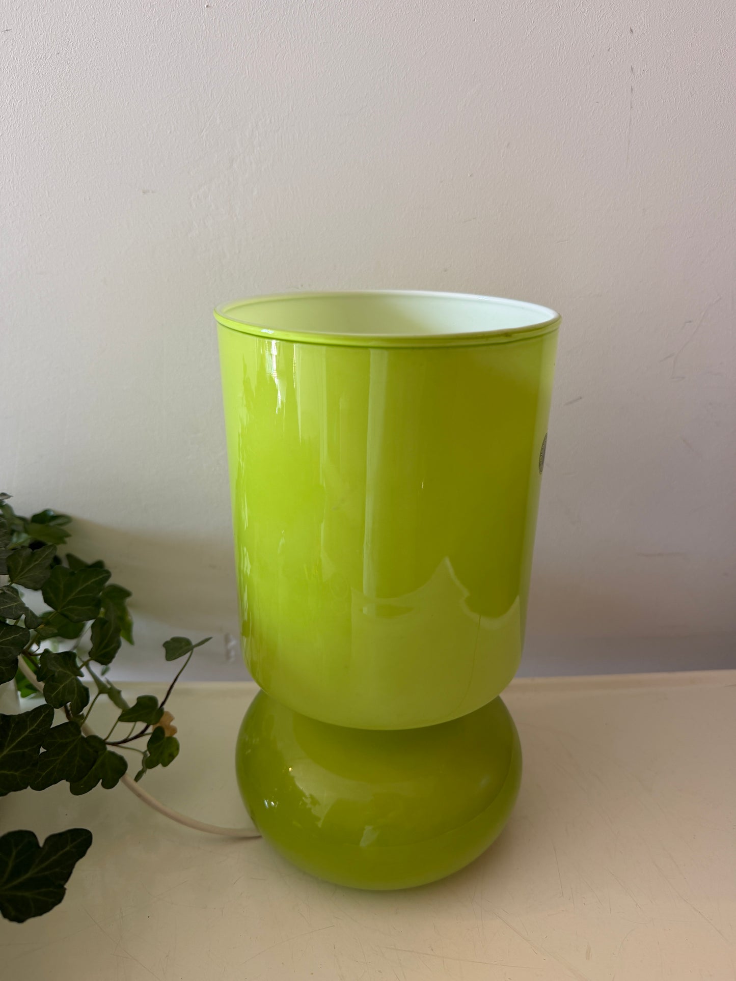 Lime groene lykta lamp IKEA