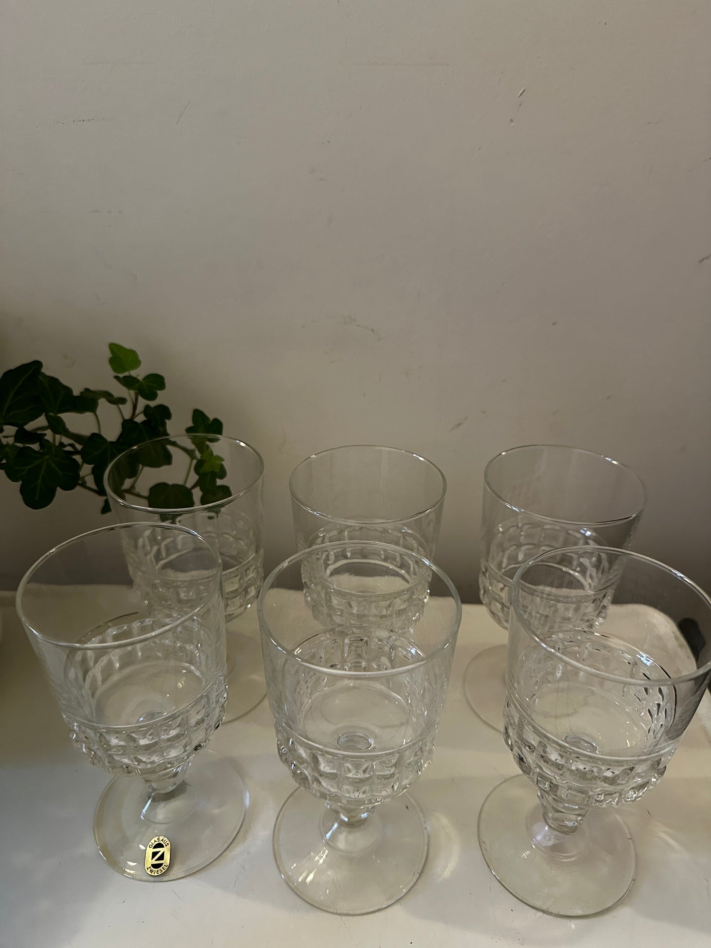 Set van 6 wijnglazen Zwiesel