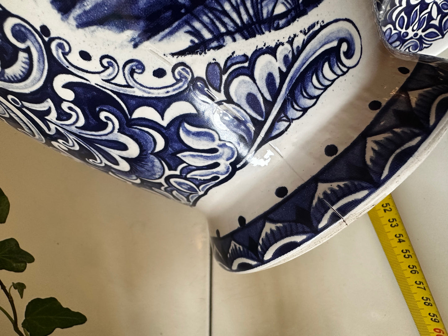 Delfts blauwe Dekselvaas