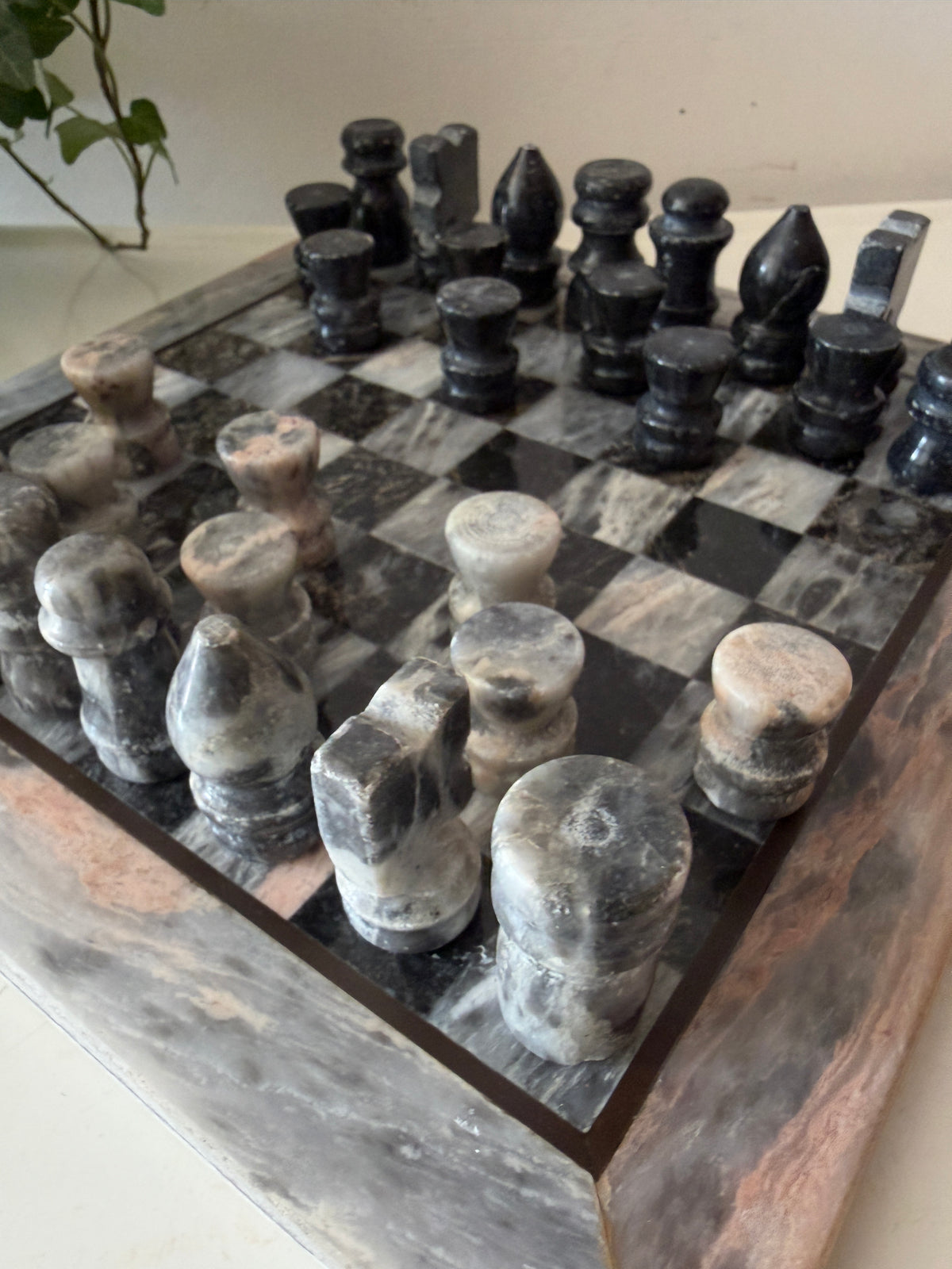 Onyx Vintage Schaakspel