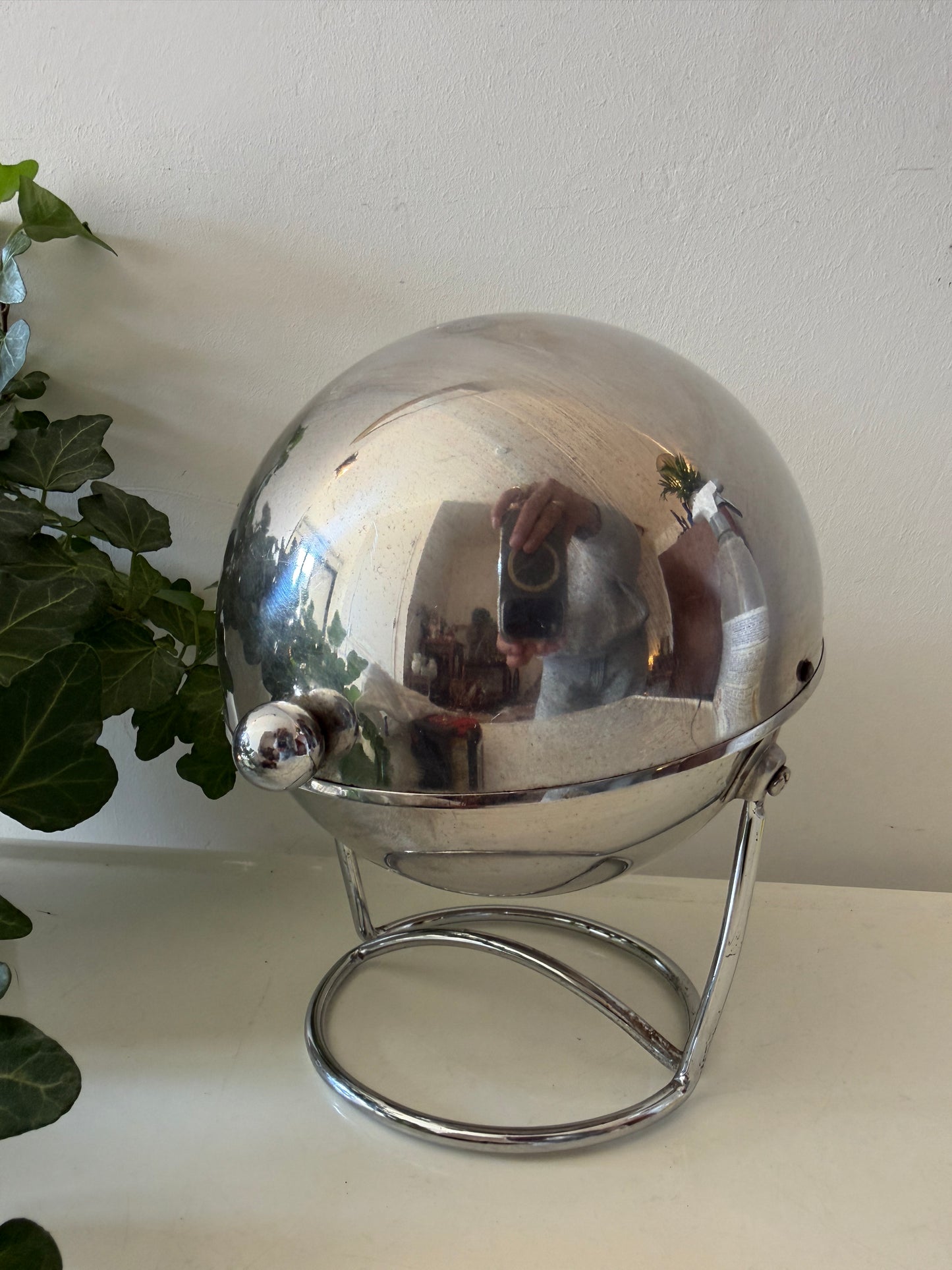 Chrome voorraadpot suikerpot