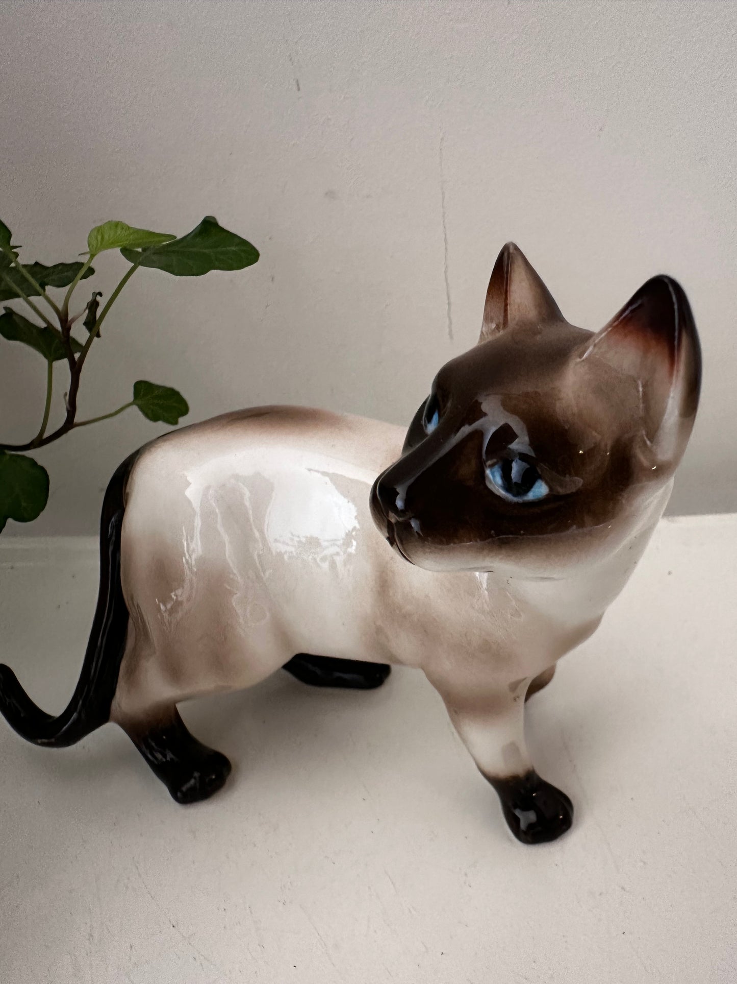 Italiaans porseleinen beeldje van een kat