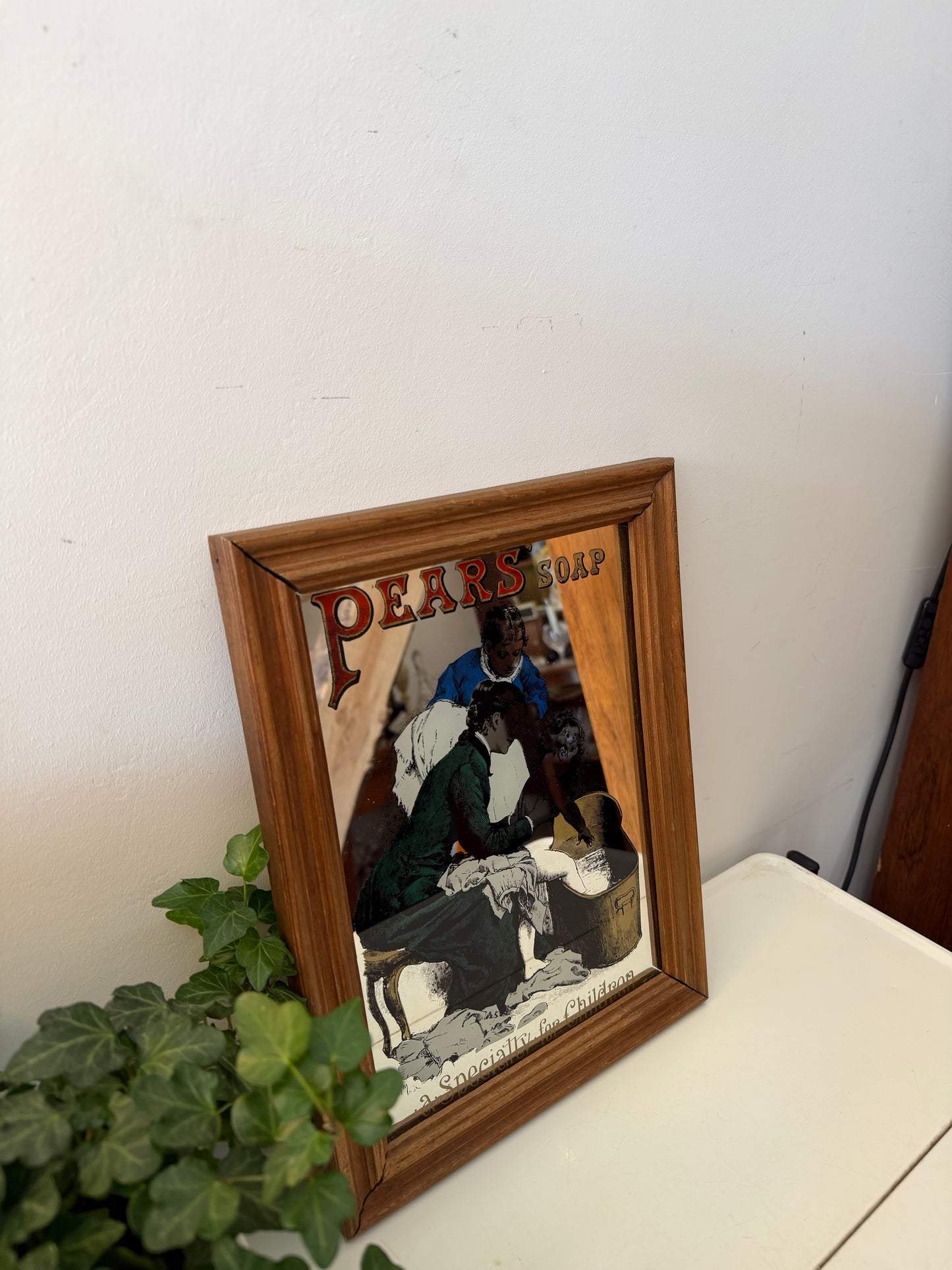 Pears’Soap reclame spiegel