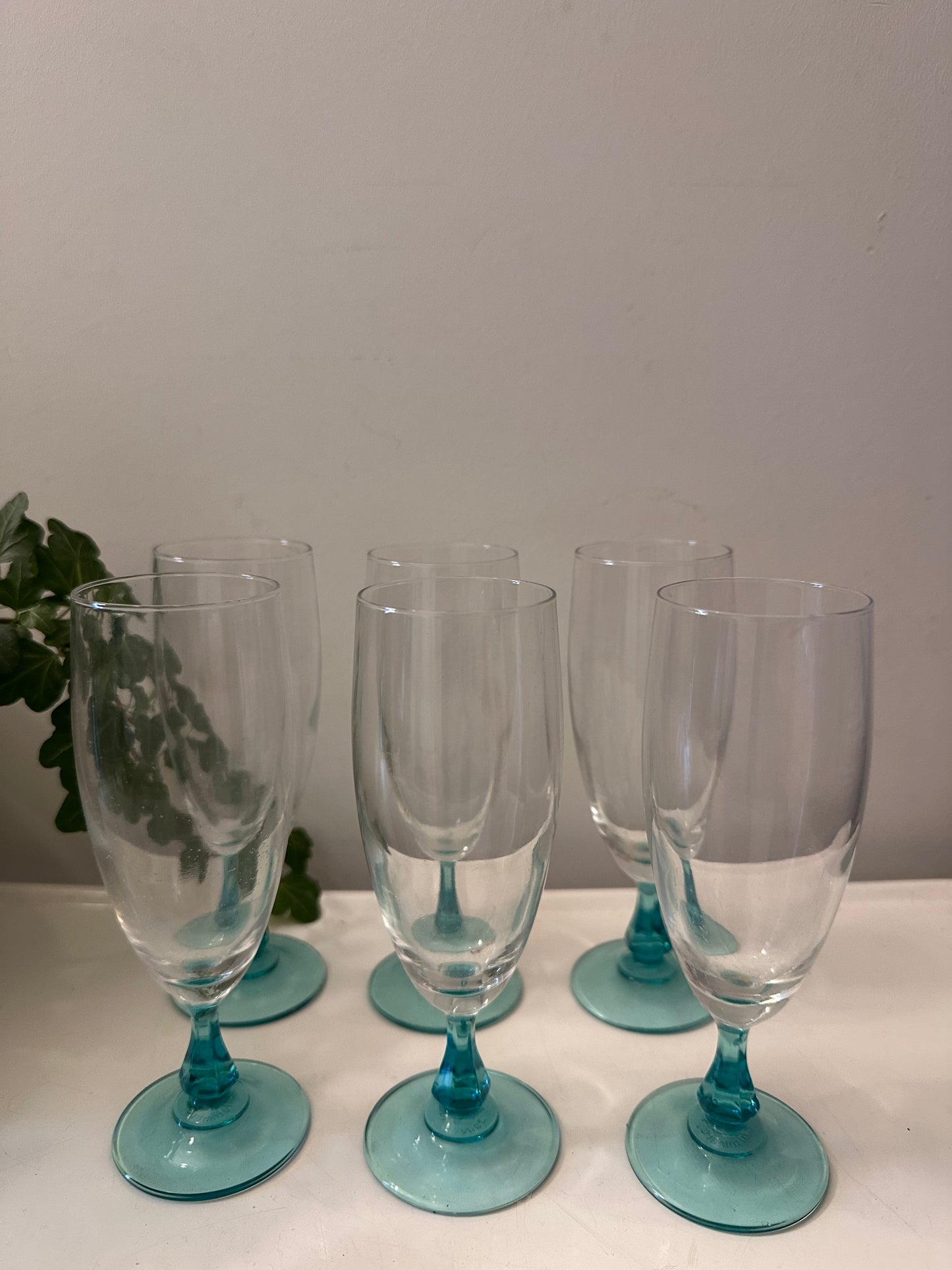 Set van 6 Luminarc champagne flutes