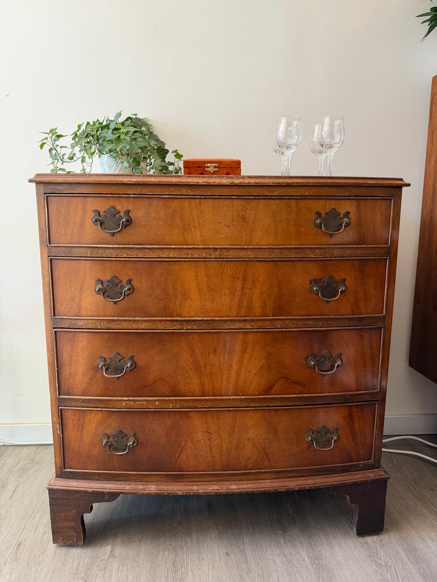 Antieke ladekast mahoniehout