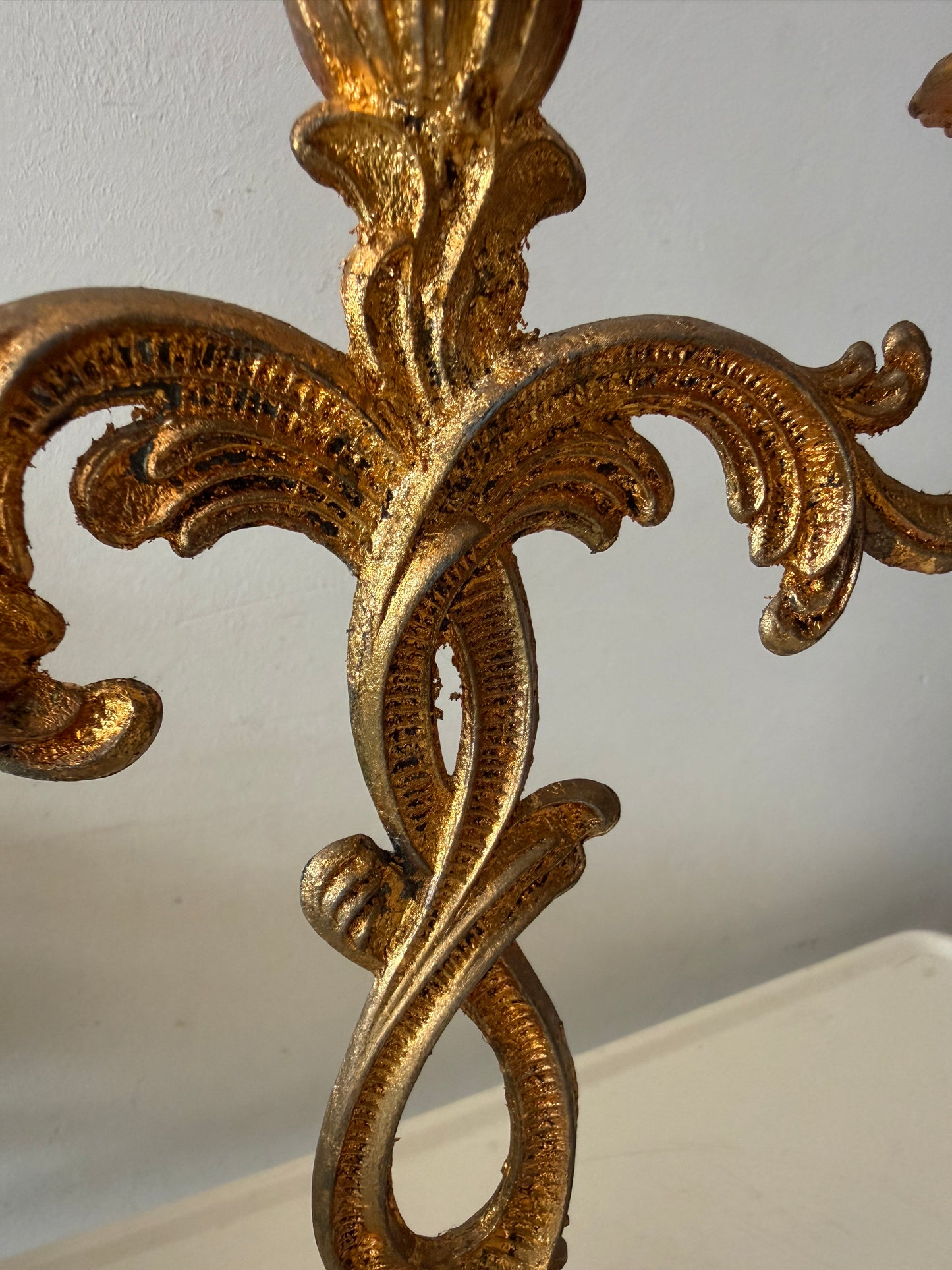 Vintage barok kandelaar