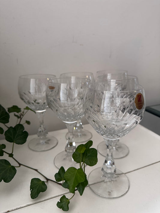 Zwiesel wijnglazen vintage kristal