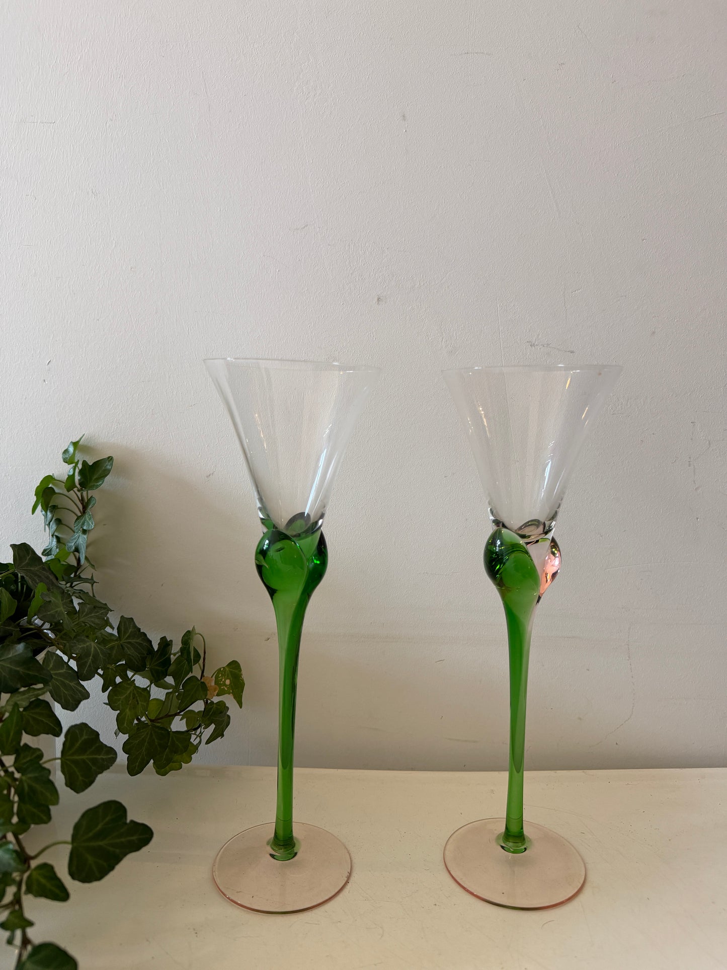 Boheems Kristal Tulip Champagne flutes
