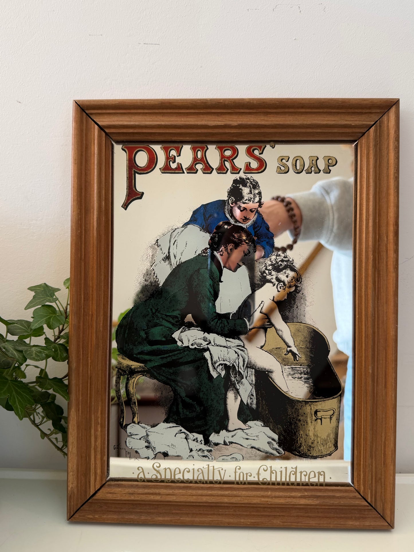 Pears’Soap reclame spiegel