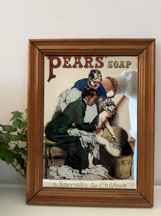 Pears’Soap reclame spiegel