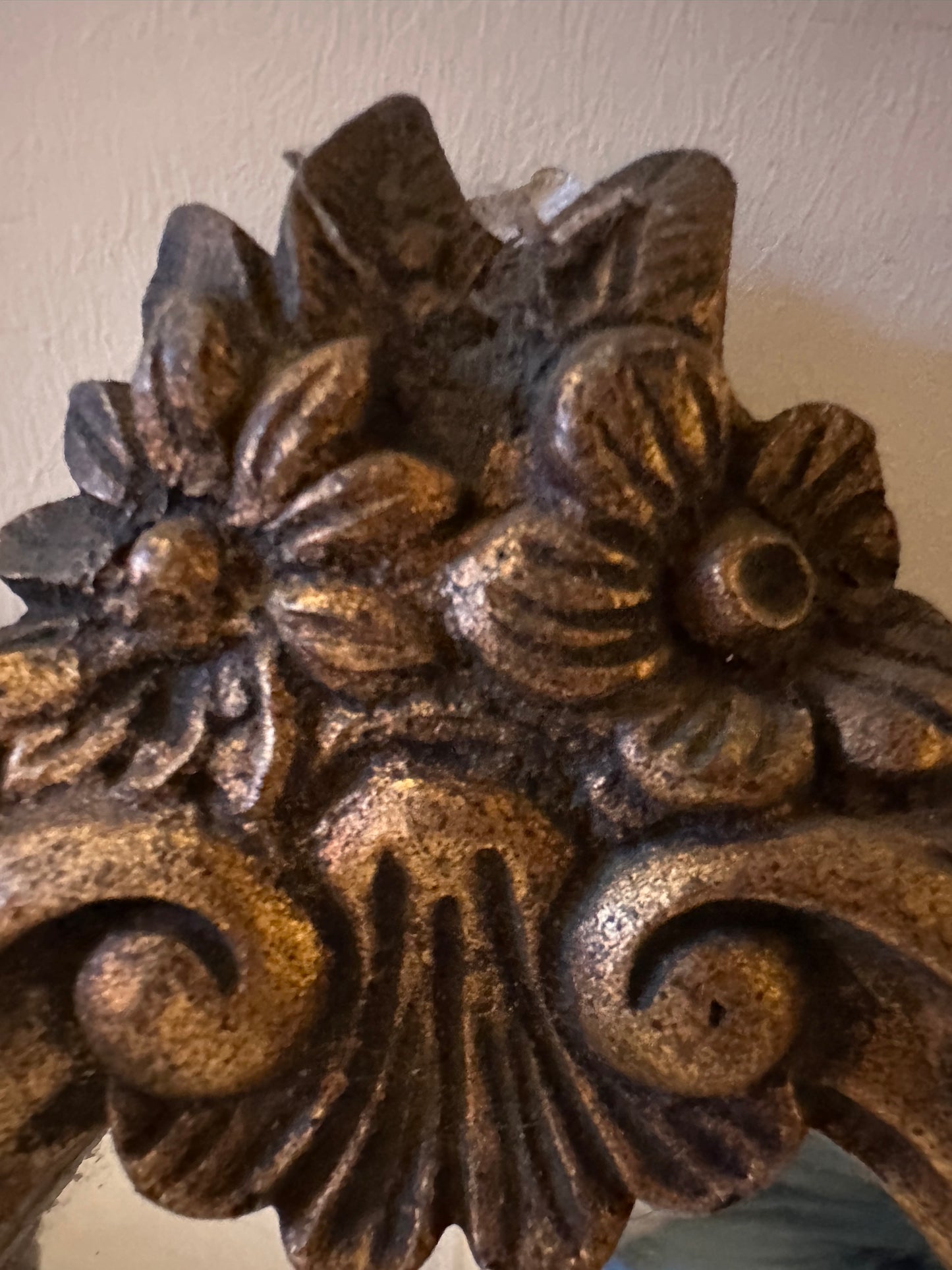 Wandspiegel met barok lijst