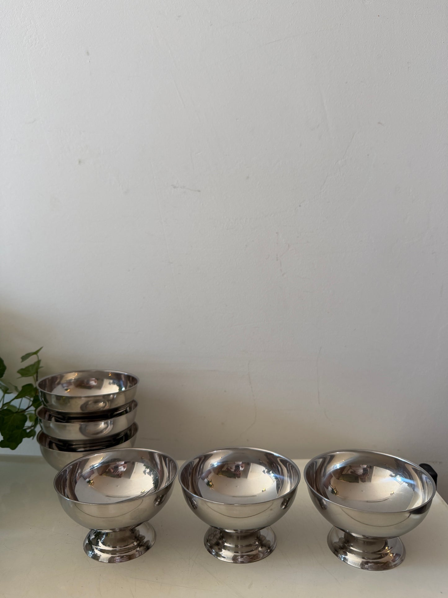 Set van 6 Chrome coupes
