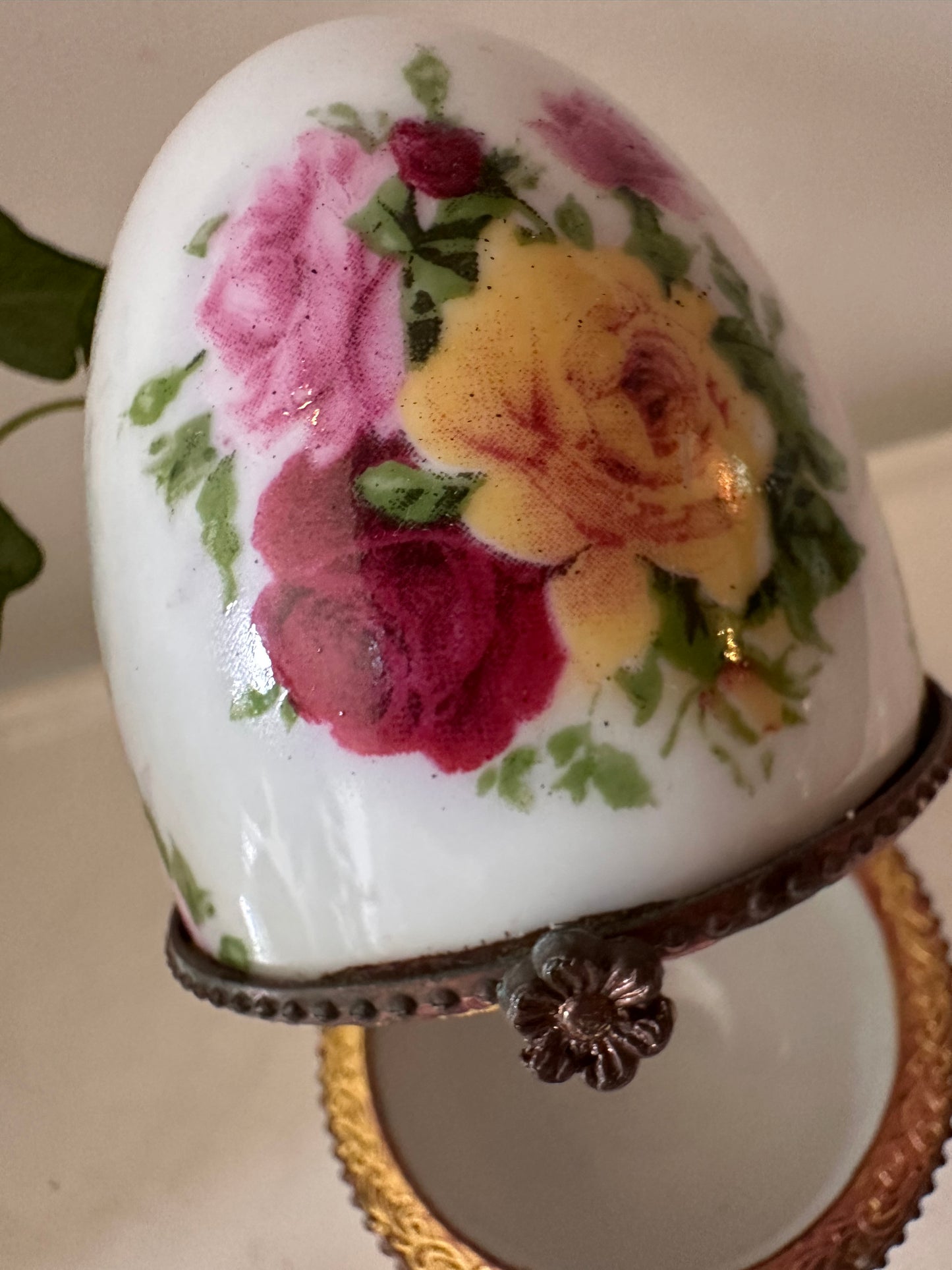 Porseleinen sieradendoosje