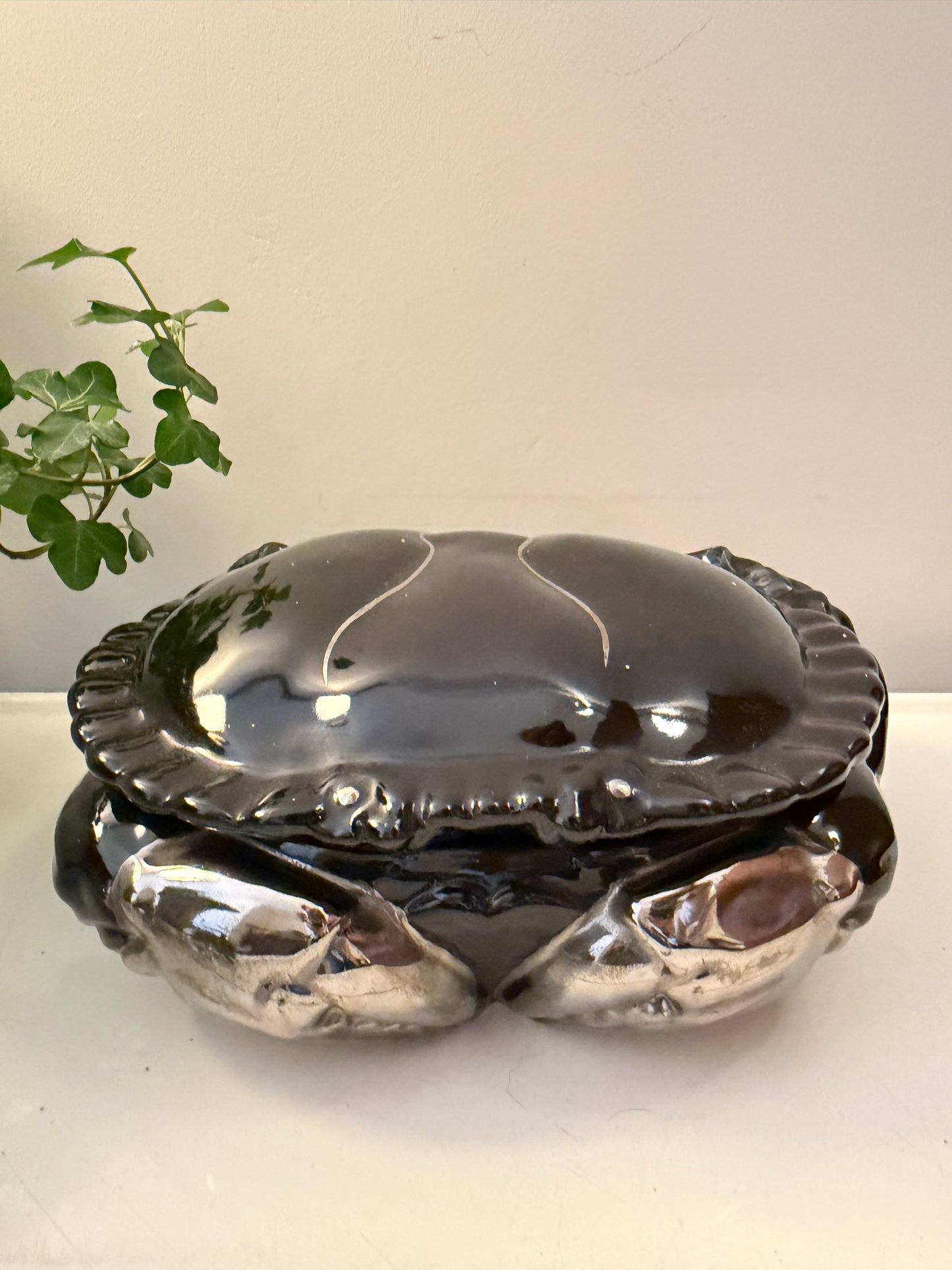 Michel Caugant krab terrine jaren 70