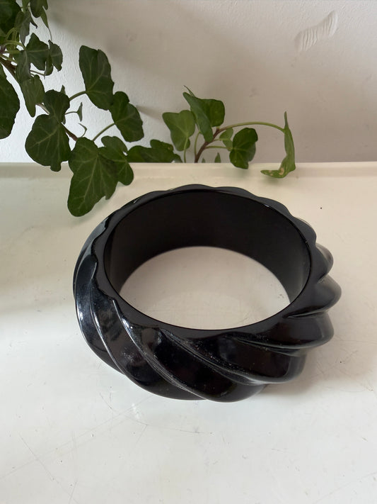 Chunky armband zwart