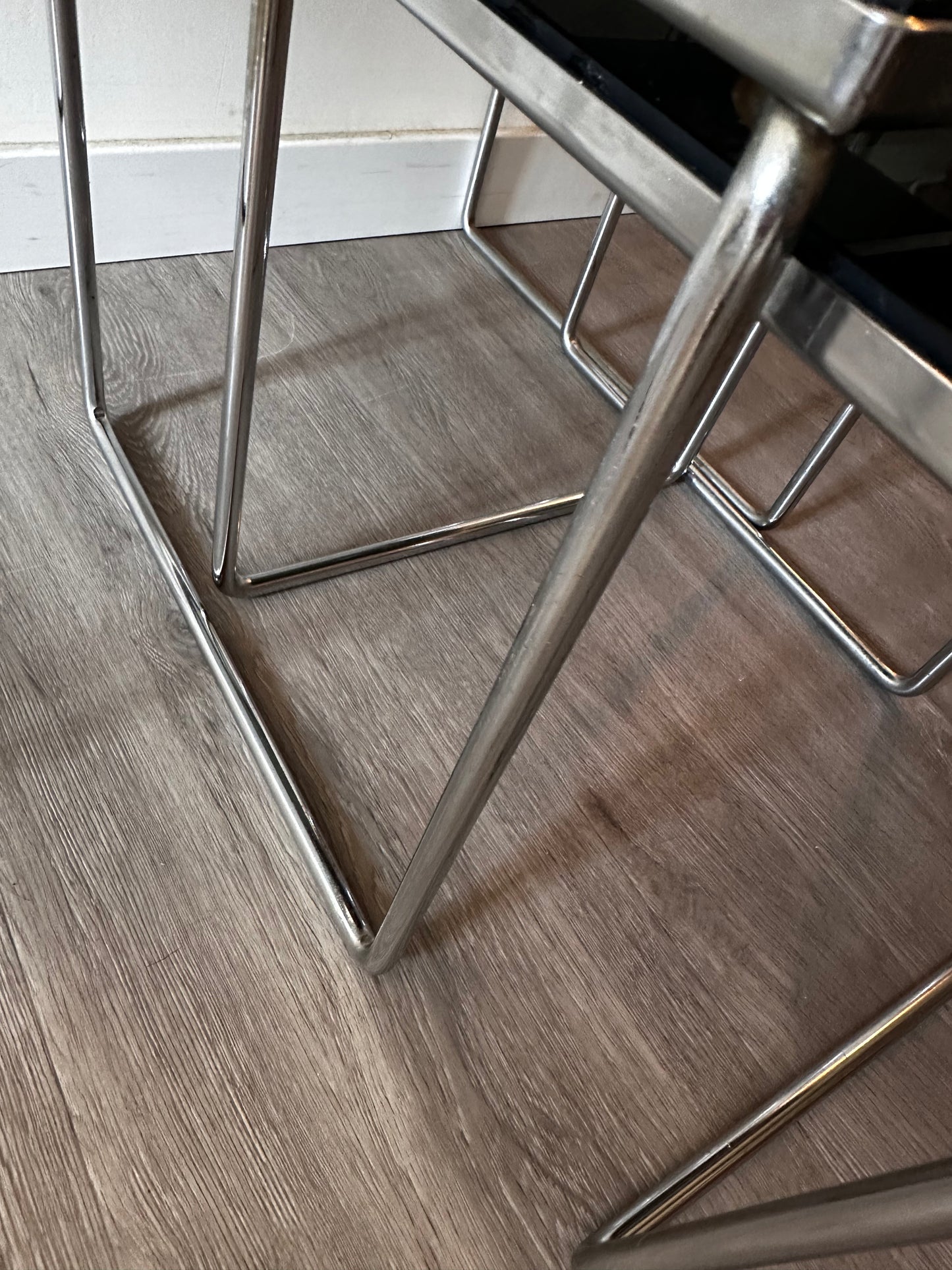 Brabantia jaren 70 Mimi set vintage bijzettafeltjes