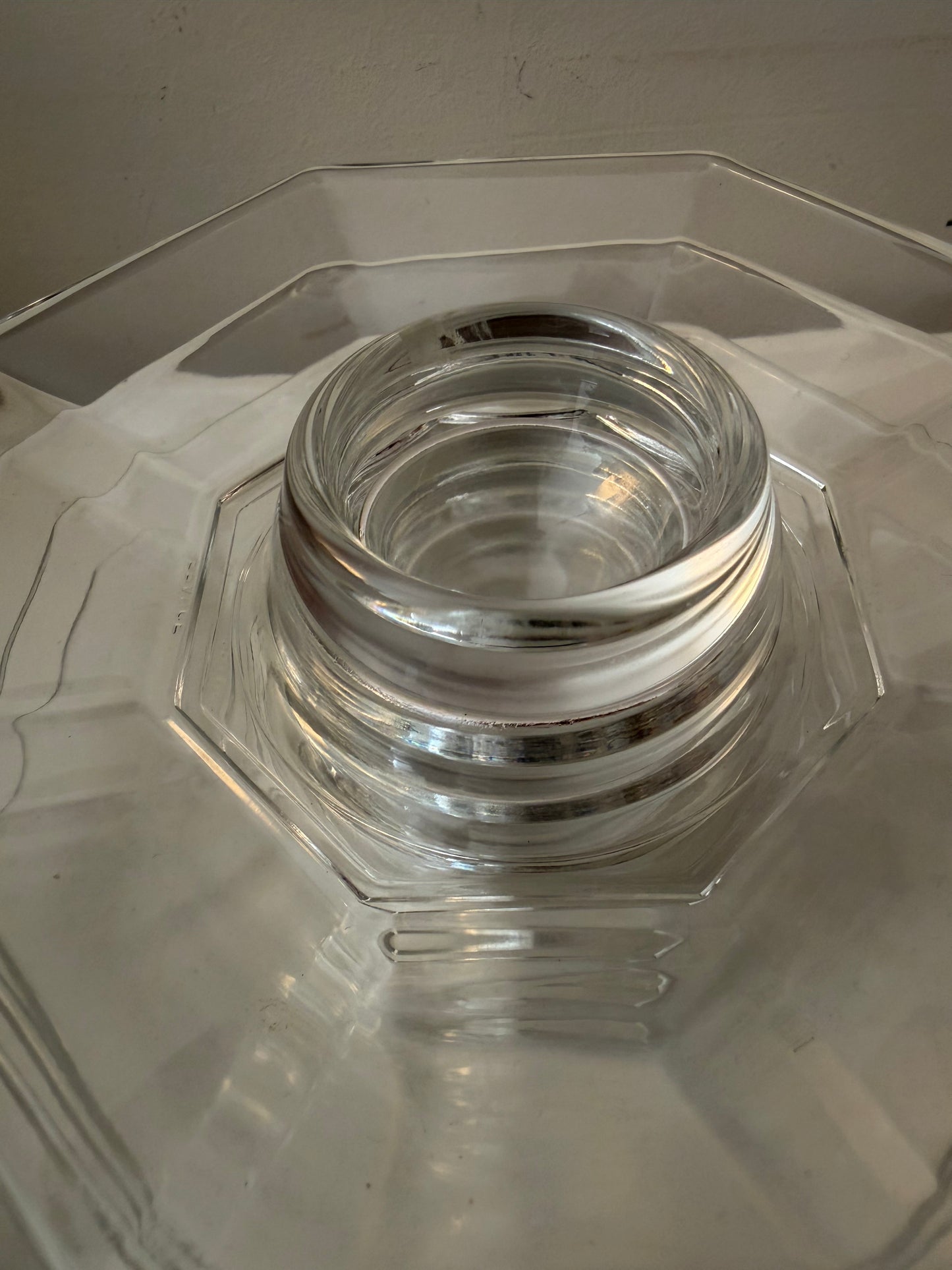 Set van 4 glazen design eierdopjes