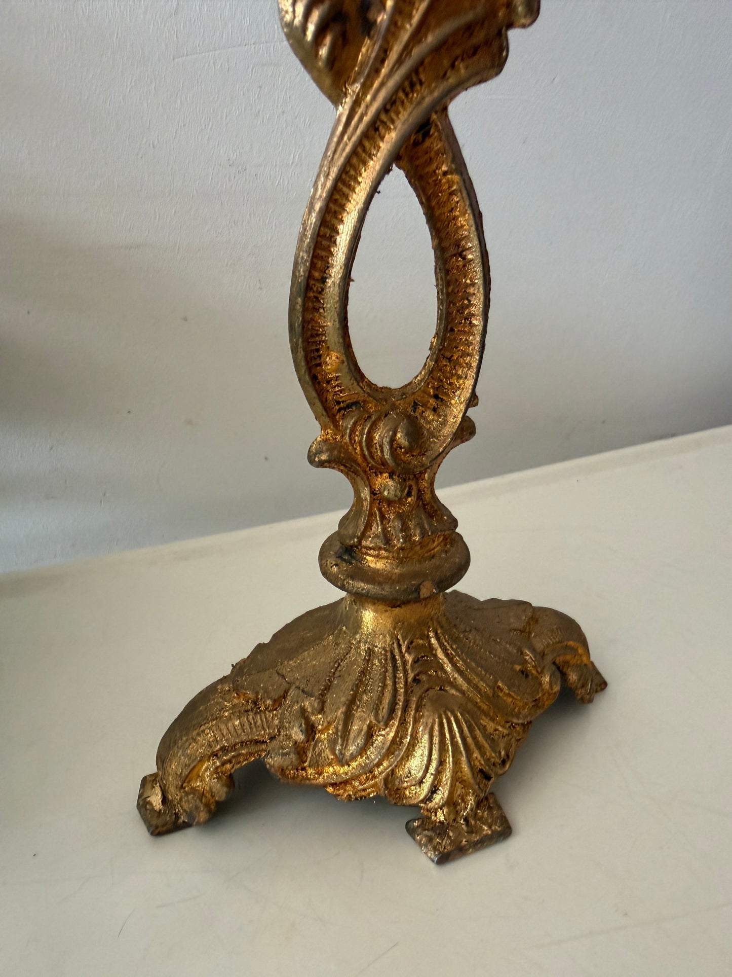 Vintage barok kandelaar