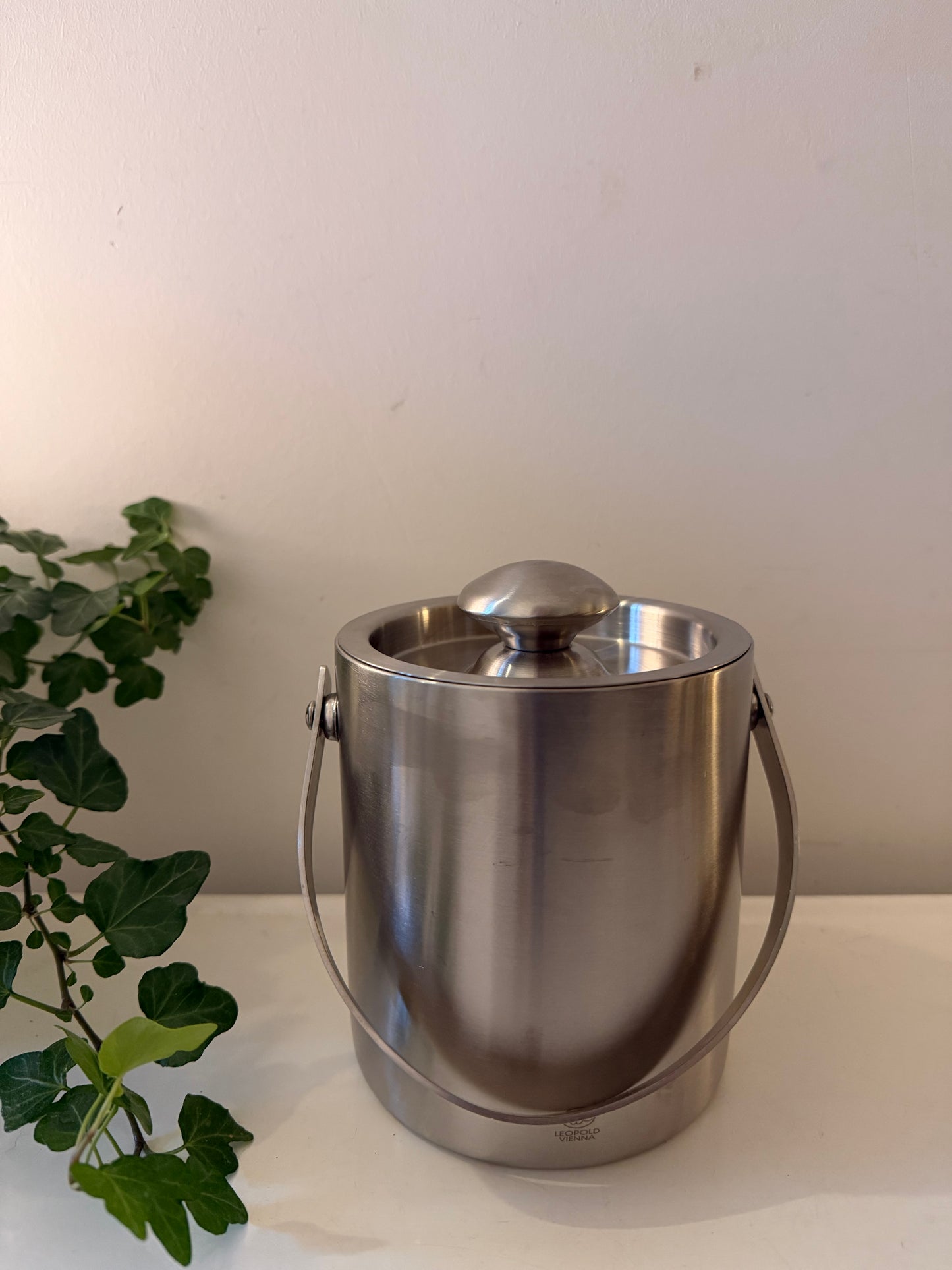 Chroom jaren 80 ijsemmer