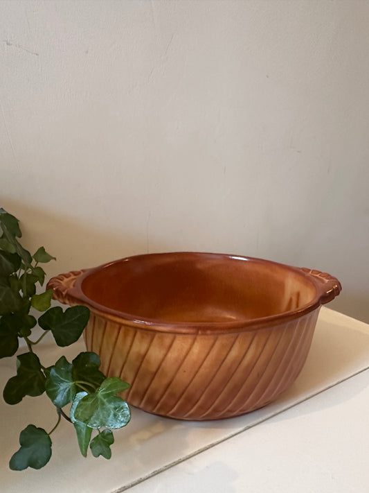 Keramieken jaren 70 ovenschaal