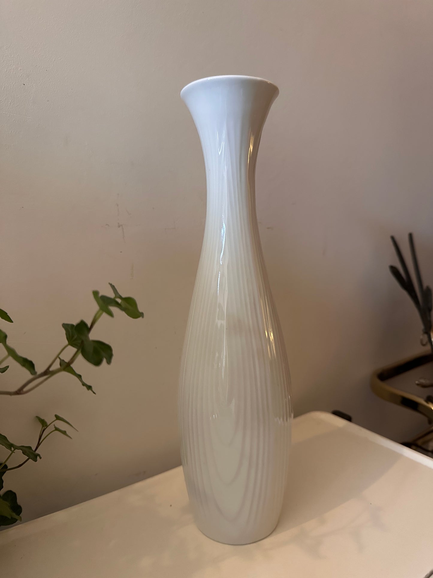 Royal Bavaria porseleinen vaas wit