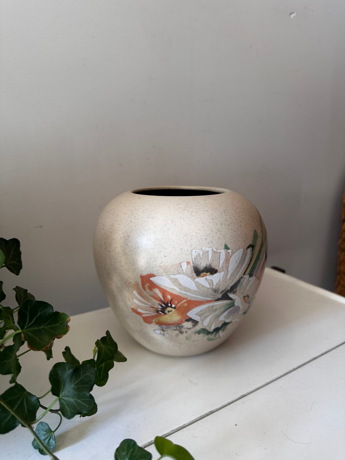 Keramieken vaas jaren 80