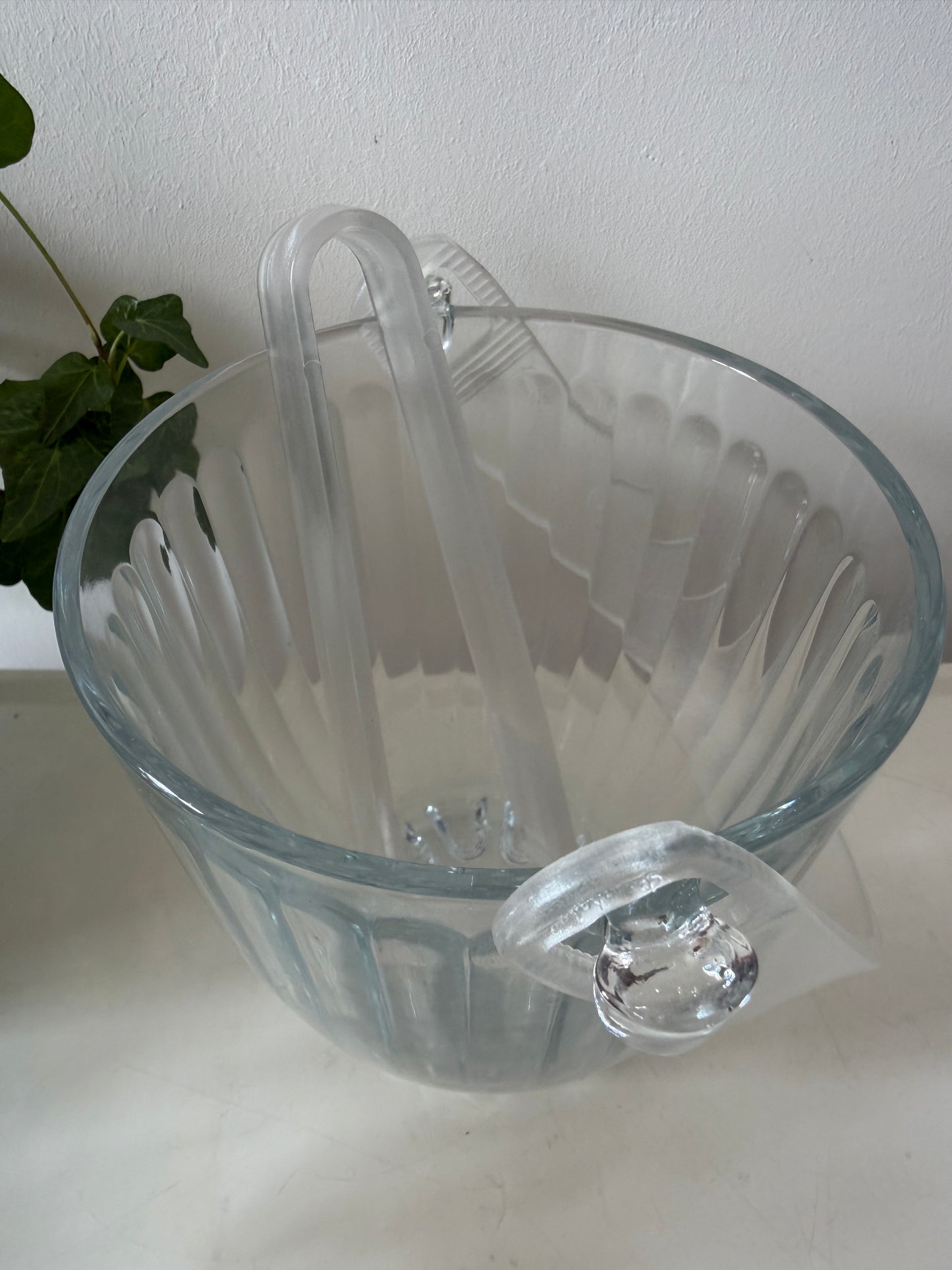 Vintage IJsemmer met tang