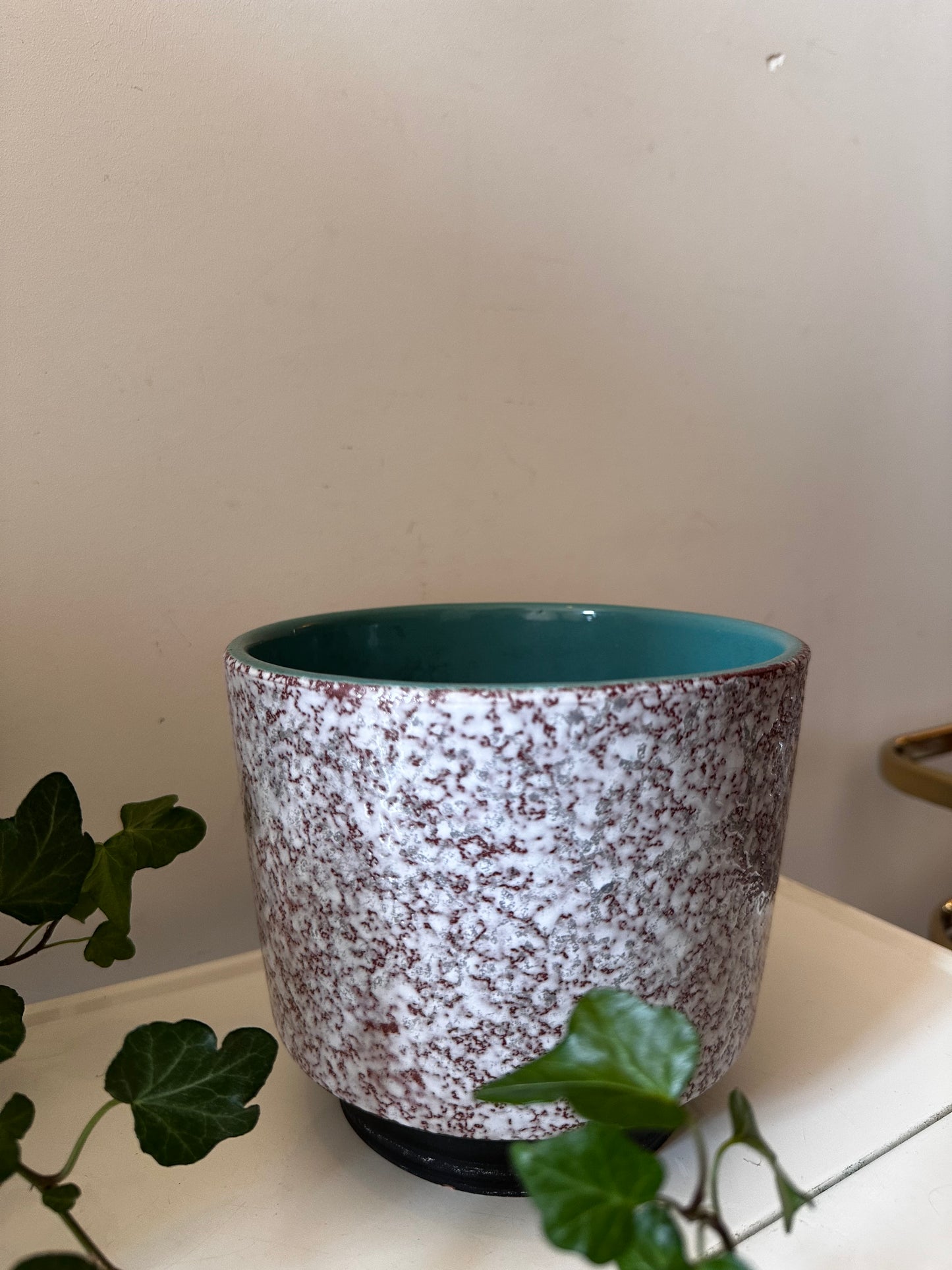 Keramieken jaren 70 bloempot