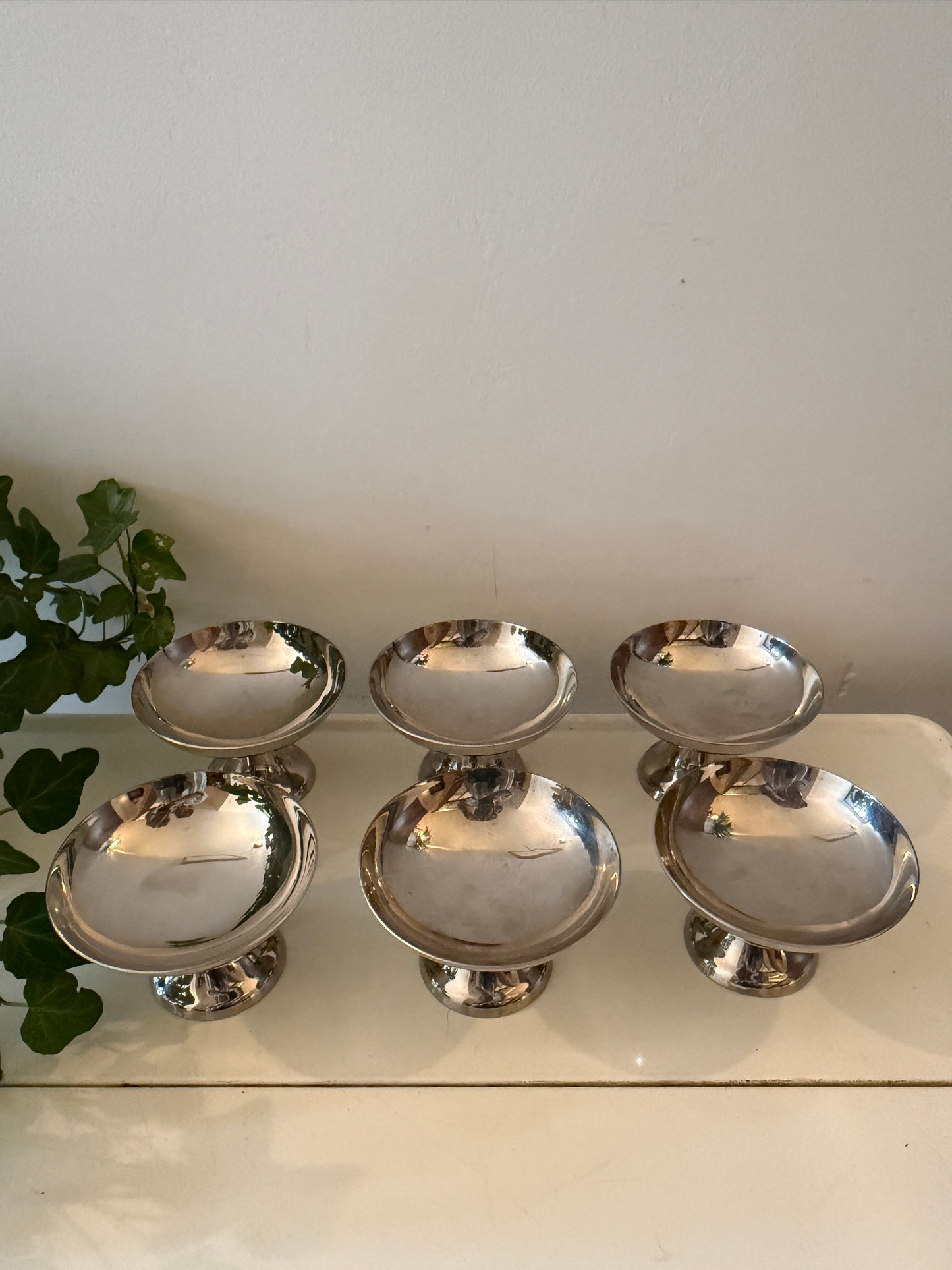 Set van 6 Chrome coupes