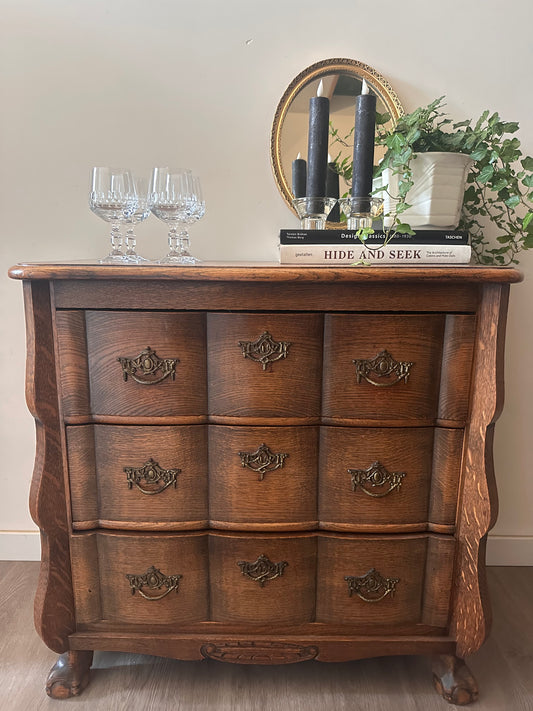 Ladekastje met 3 lades optisch 9 laatjes