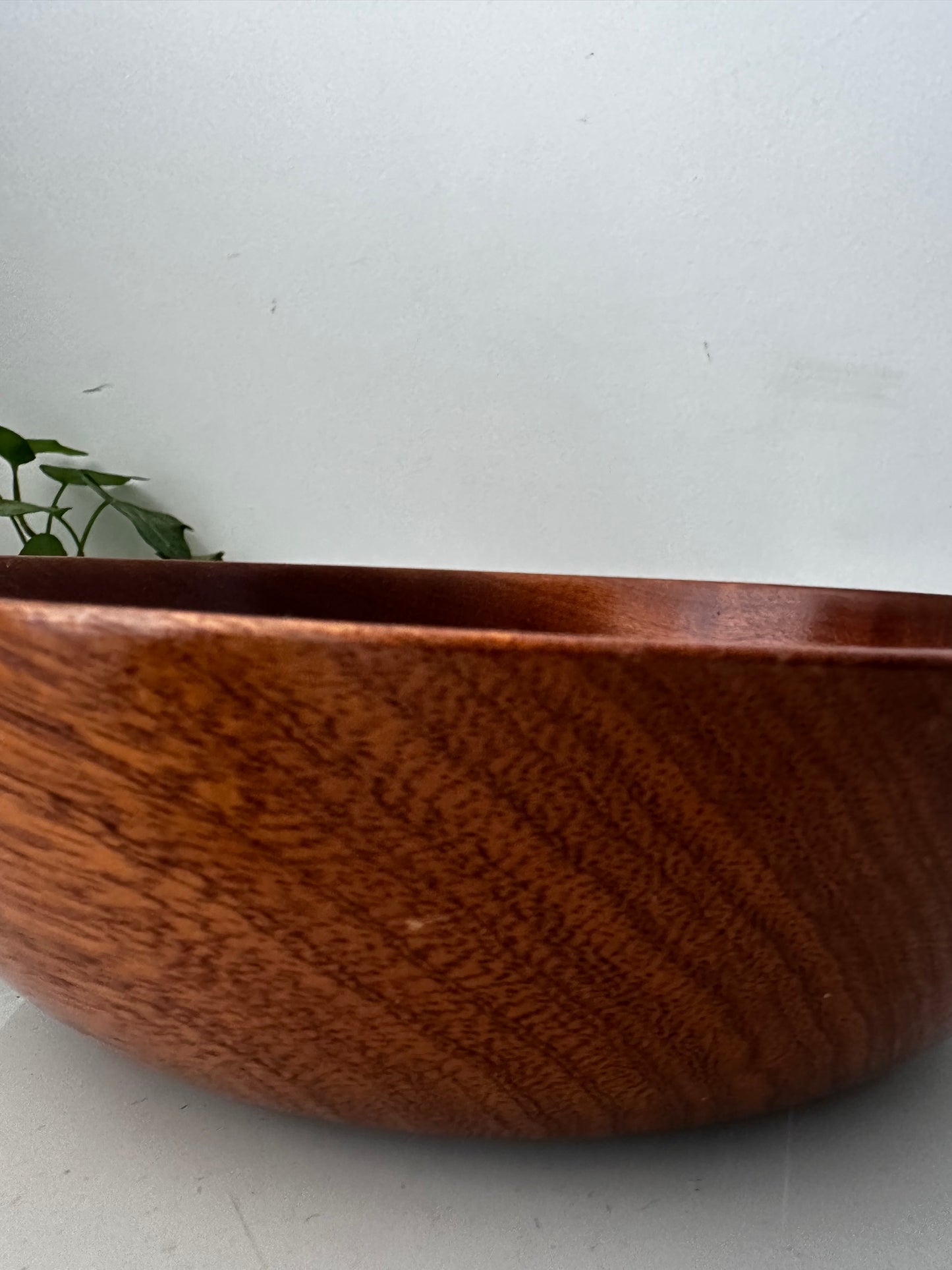 Mid Century teak houten jaren 70 schaal