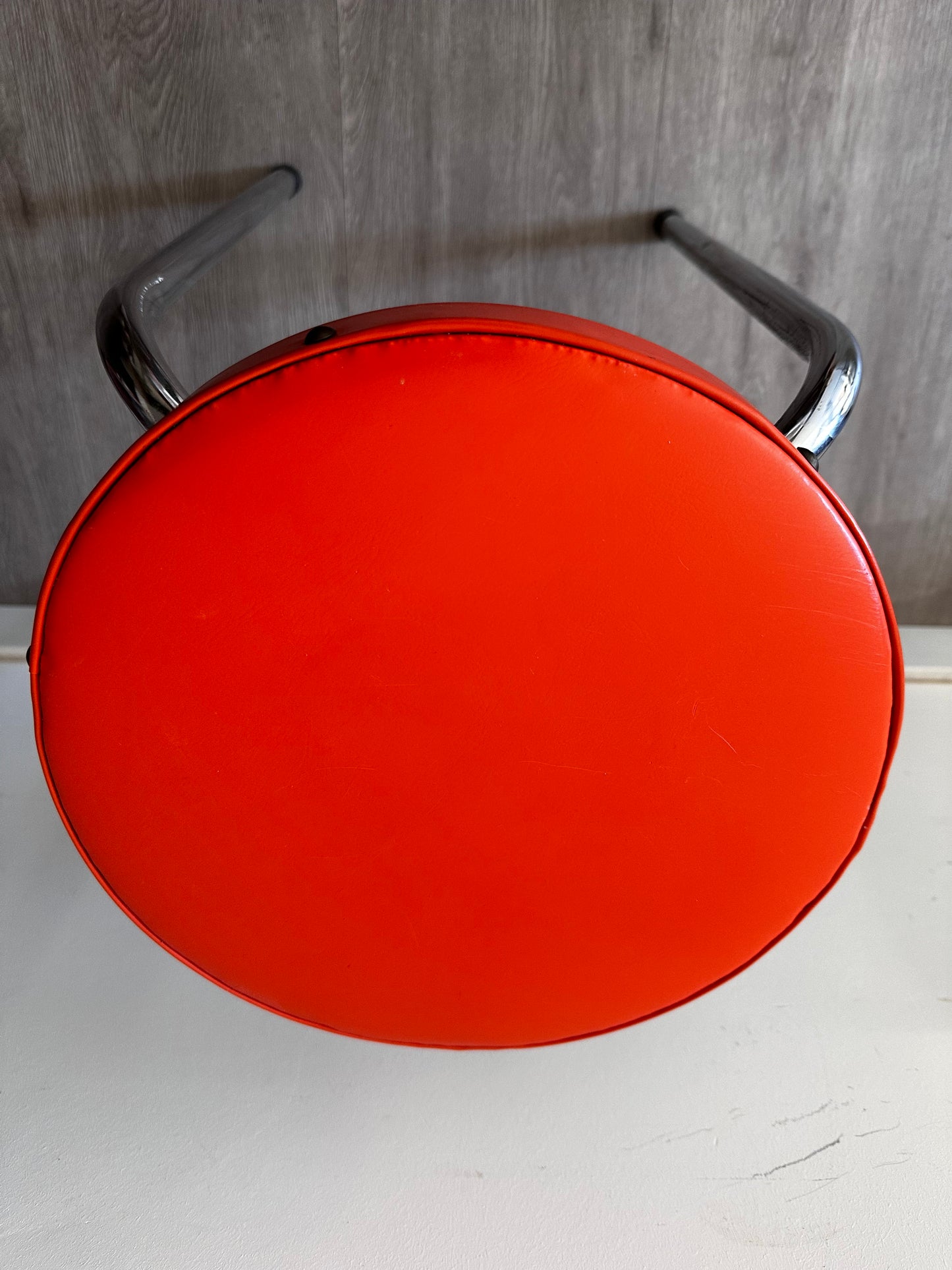 Retro krukje jaren 70 oranje