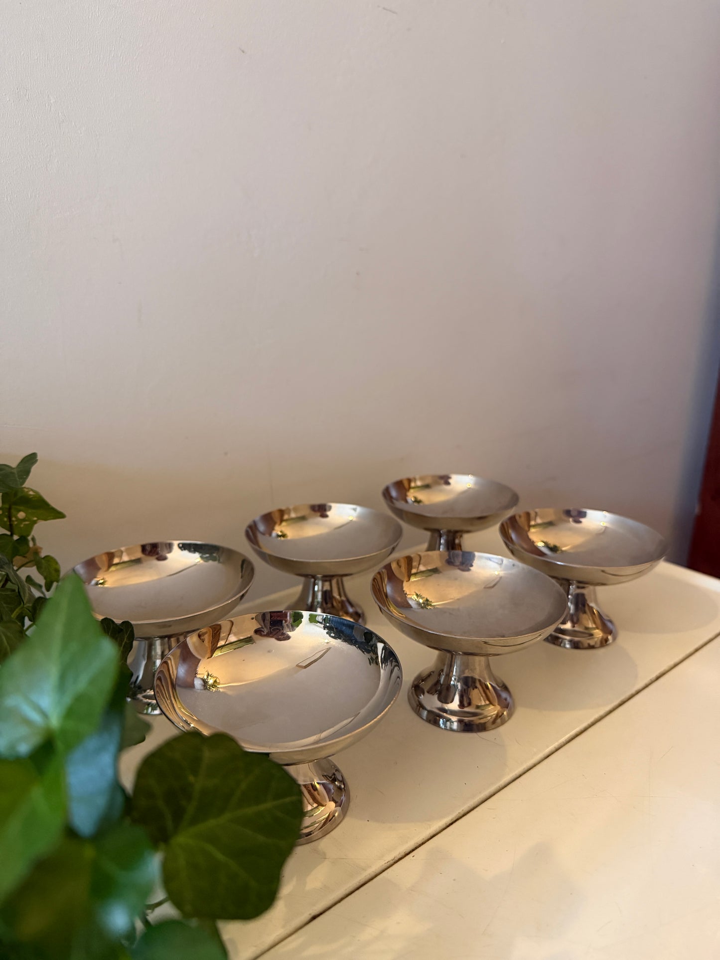 Set van 6 Chrome coupes